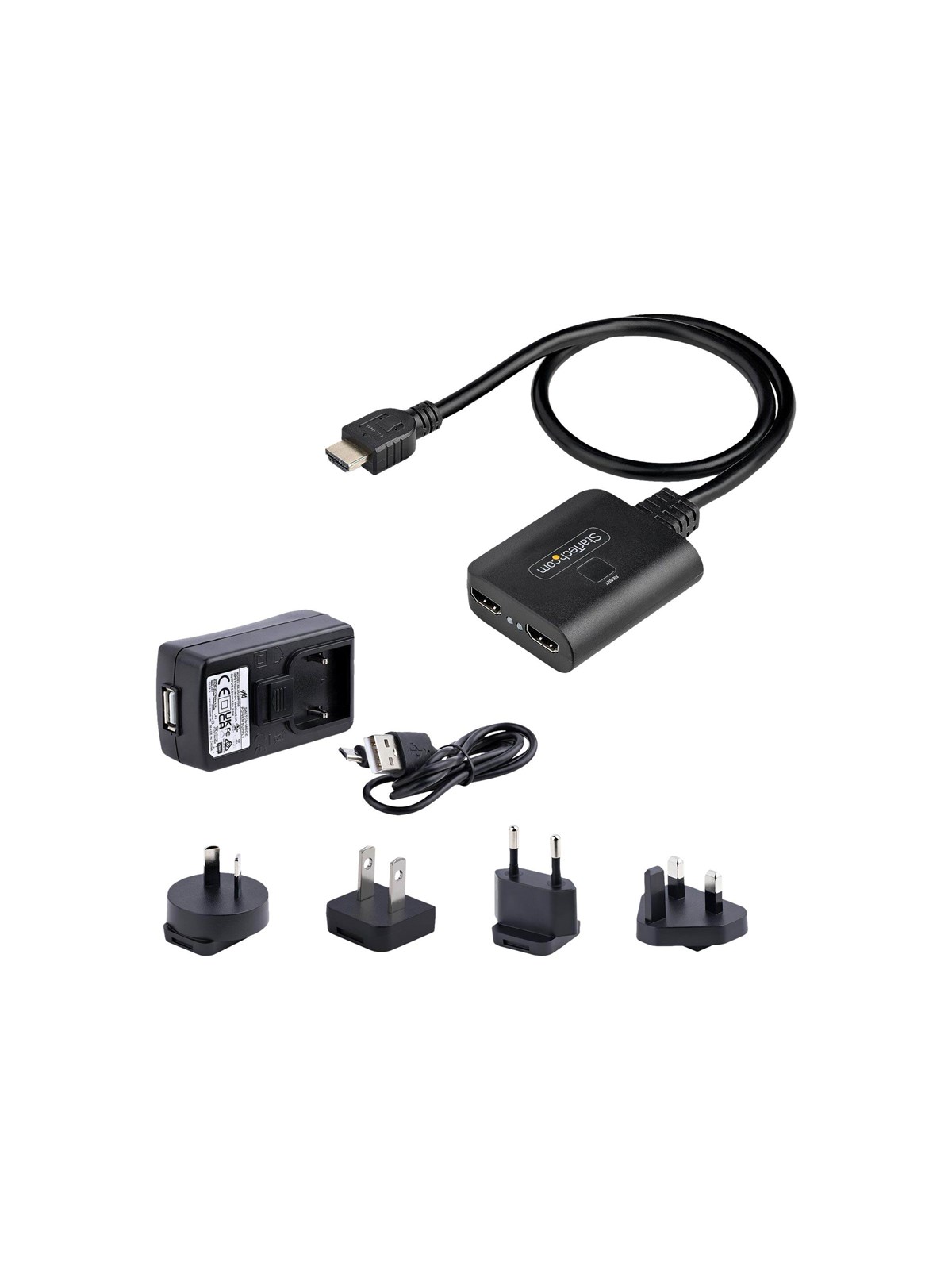 StarTech.com HDMI-SPLITTER-4K60UP, Hdmi Splitter