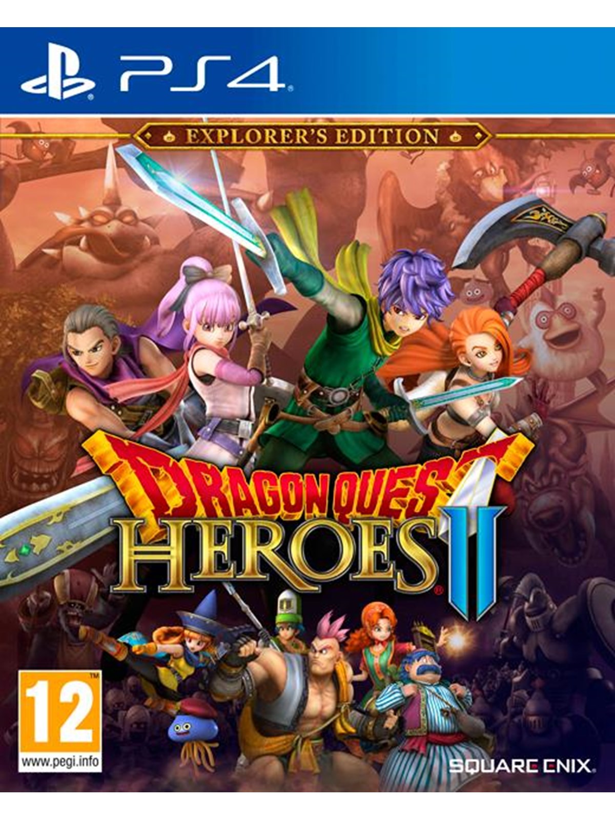 Dragon Quest Herøs II (Explorer's Edition) - Sony PlayStation 4 - RPG