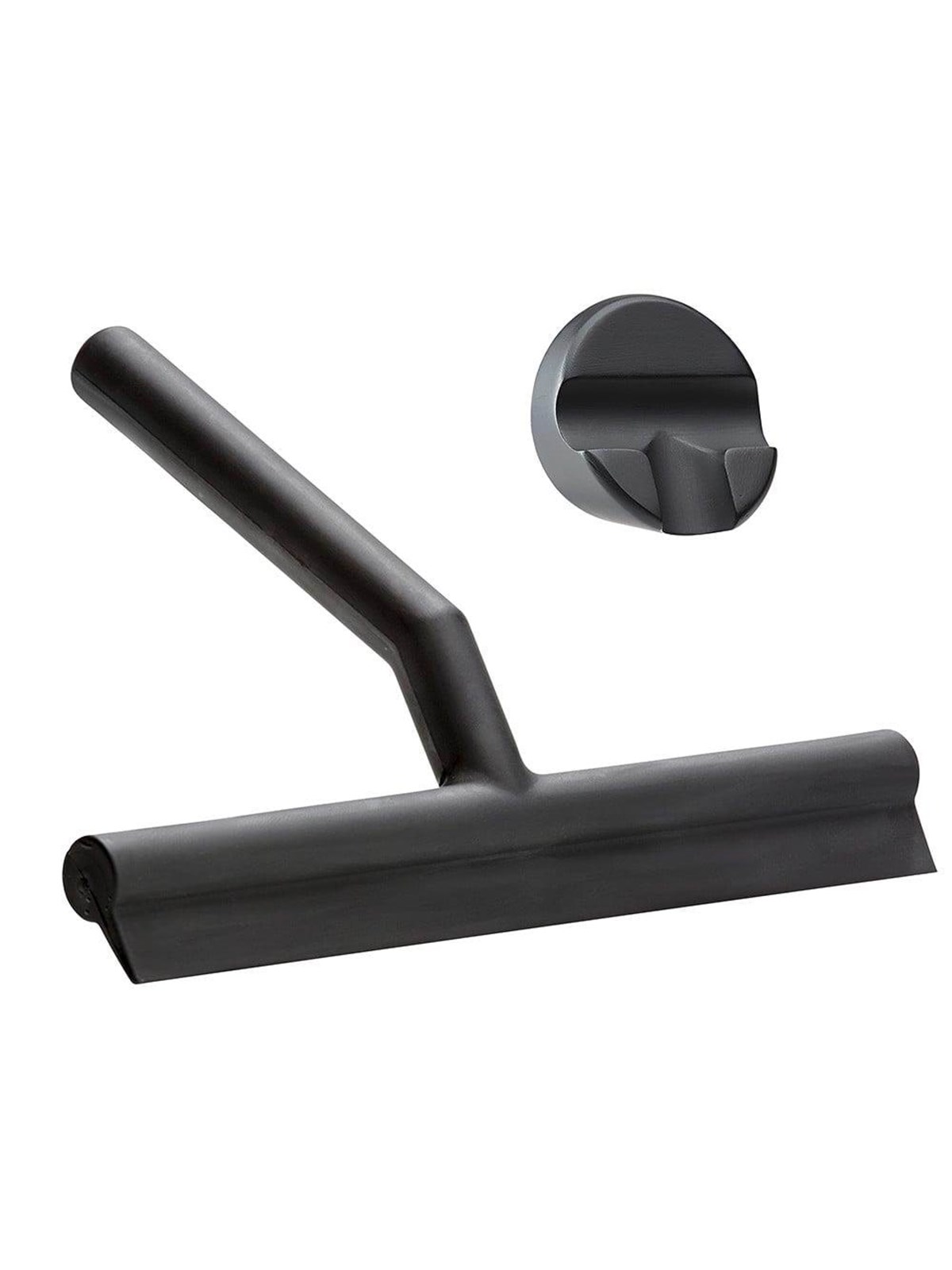Zone Denmark Denmark - Wiper W/Magnetic Holder - Black, Badeværelsestilbør