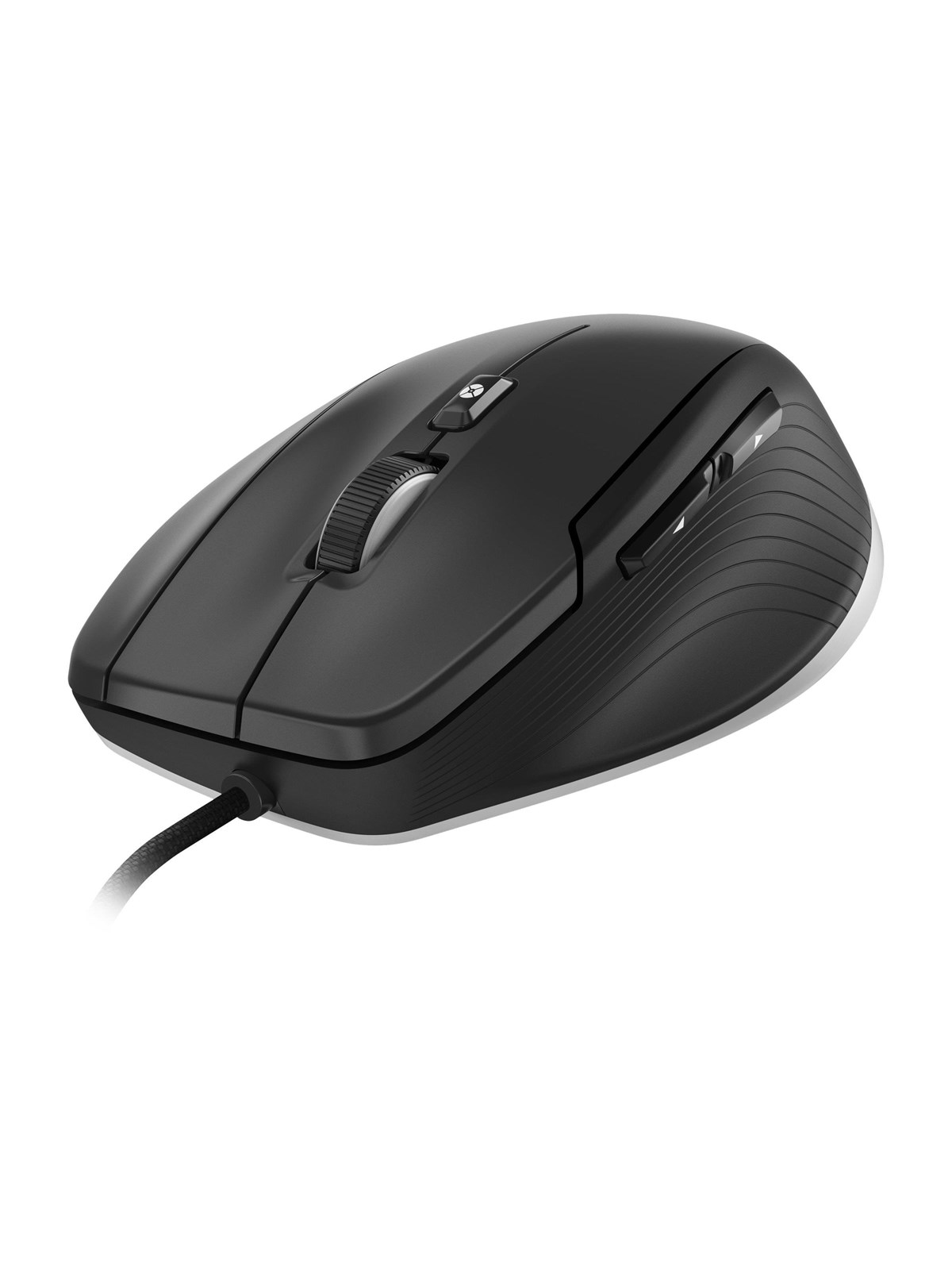 3Dconnexion CadMouse Compact - Mus - Optisk - 7 knapper - Sort, Mus