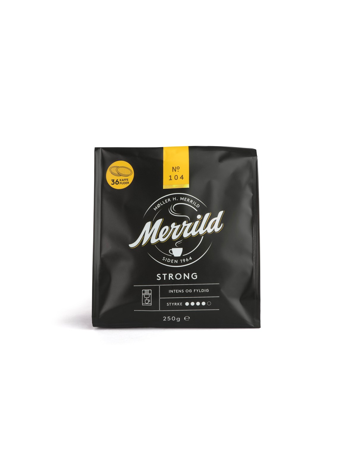 MERRILD Strong 36 pods, Kaffemaskine