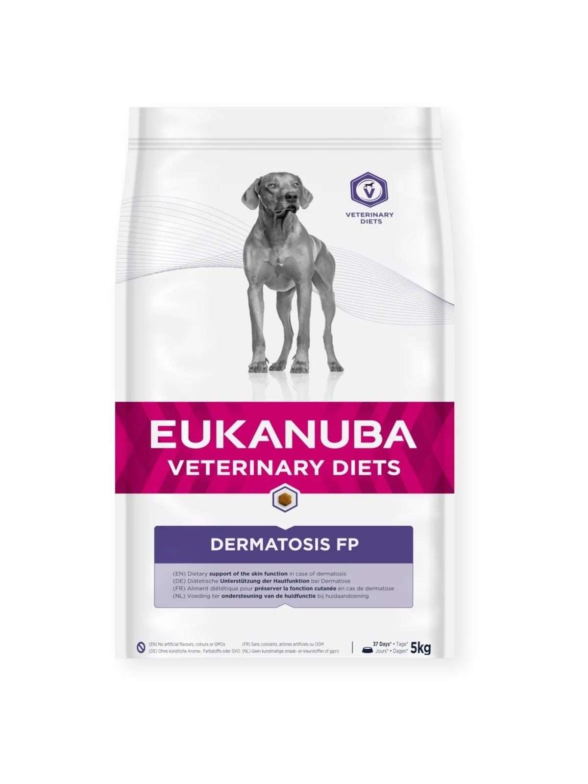 Eukanuba Veterinary Diets Dermatosis FP 5kg, Hundeudstyr