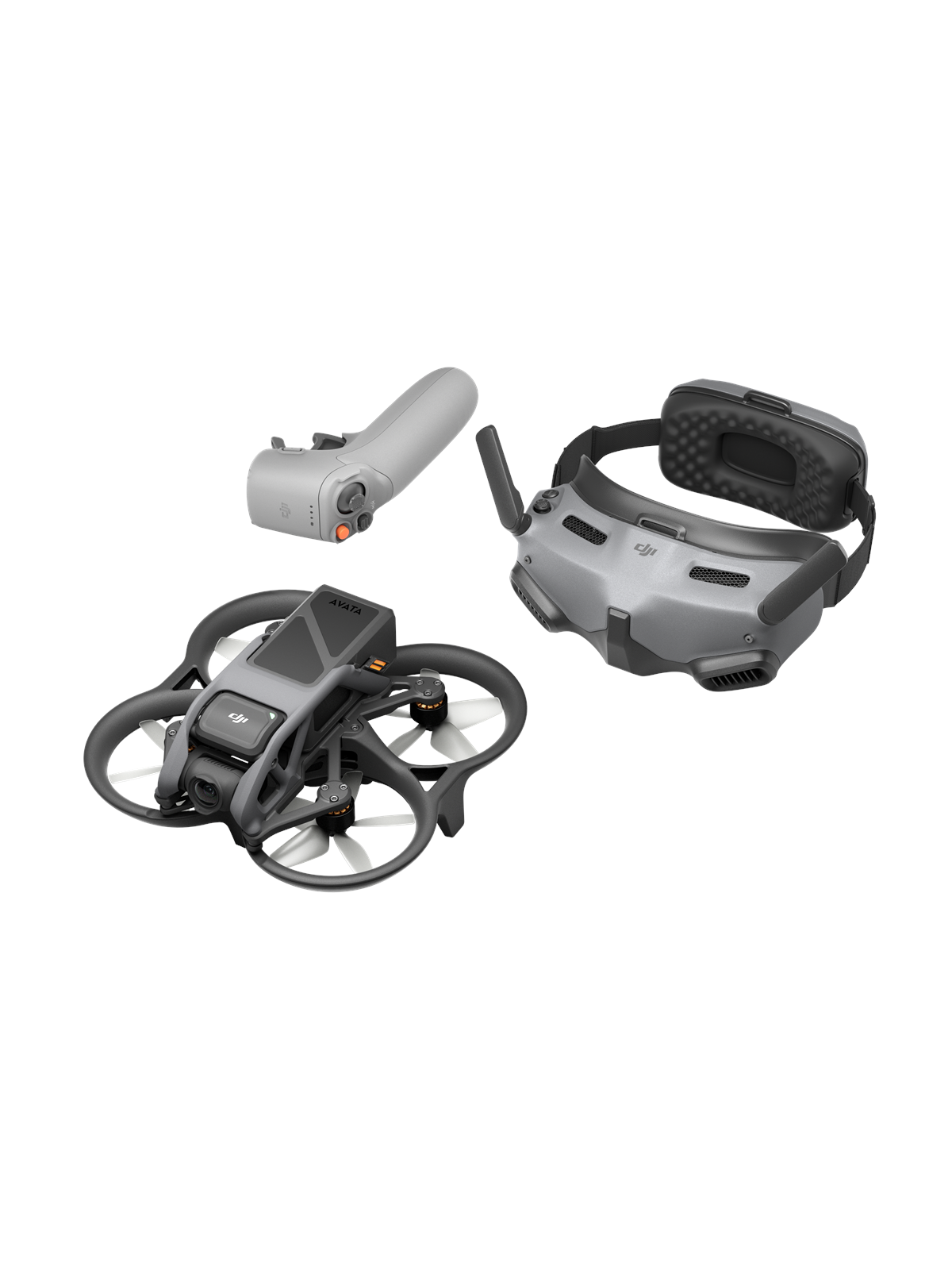 DJI - Avata Explorer Combo + Goggles Integra & RC Motion 2, Drone