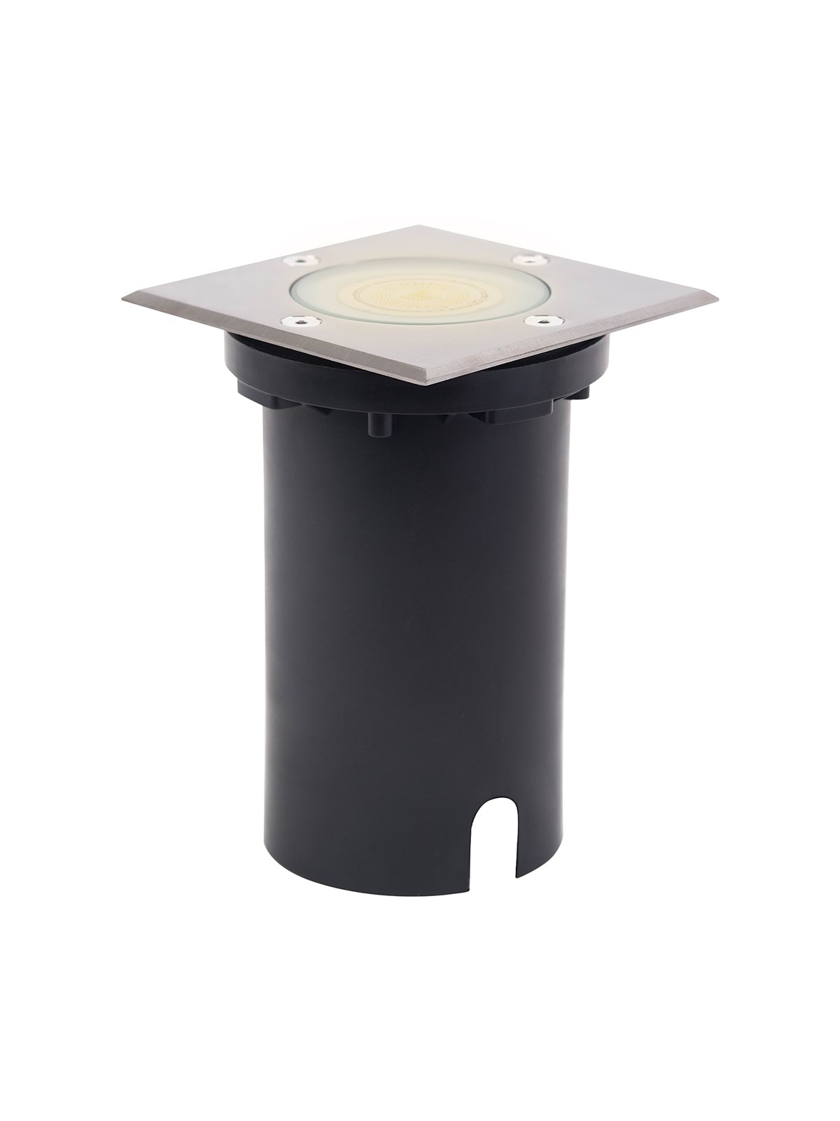Nordlux Andor nedgravningsspot, rustfrit stål, Lampe