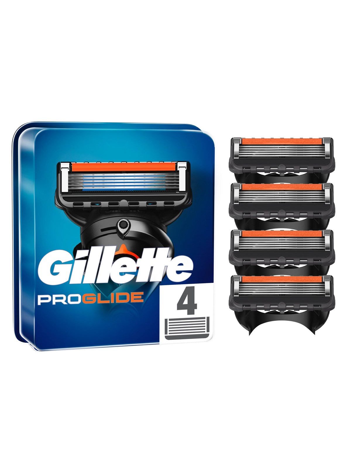 Gillette Proglide Manual 4 pcs, Barbergrej