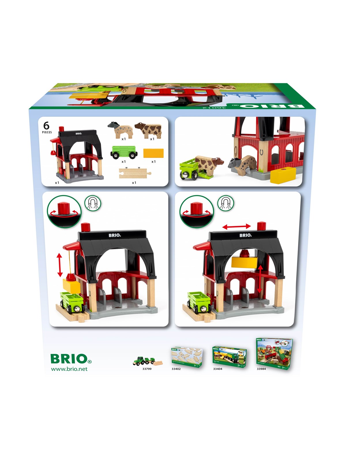 Brio Stald til dyr, Brio Tog