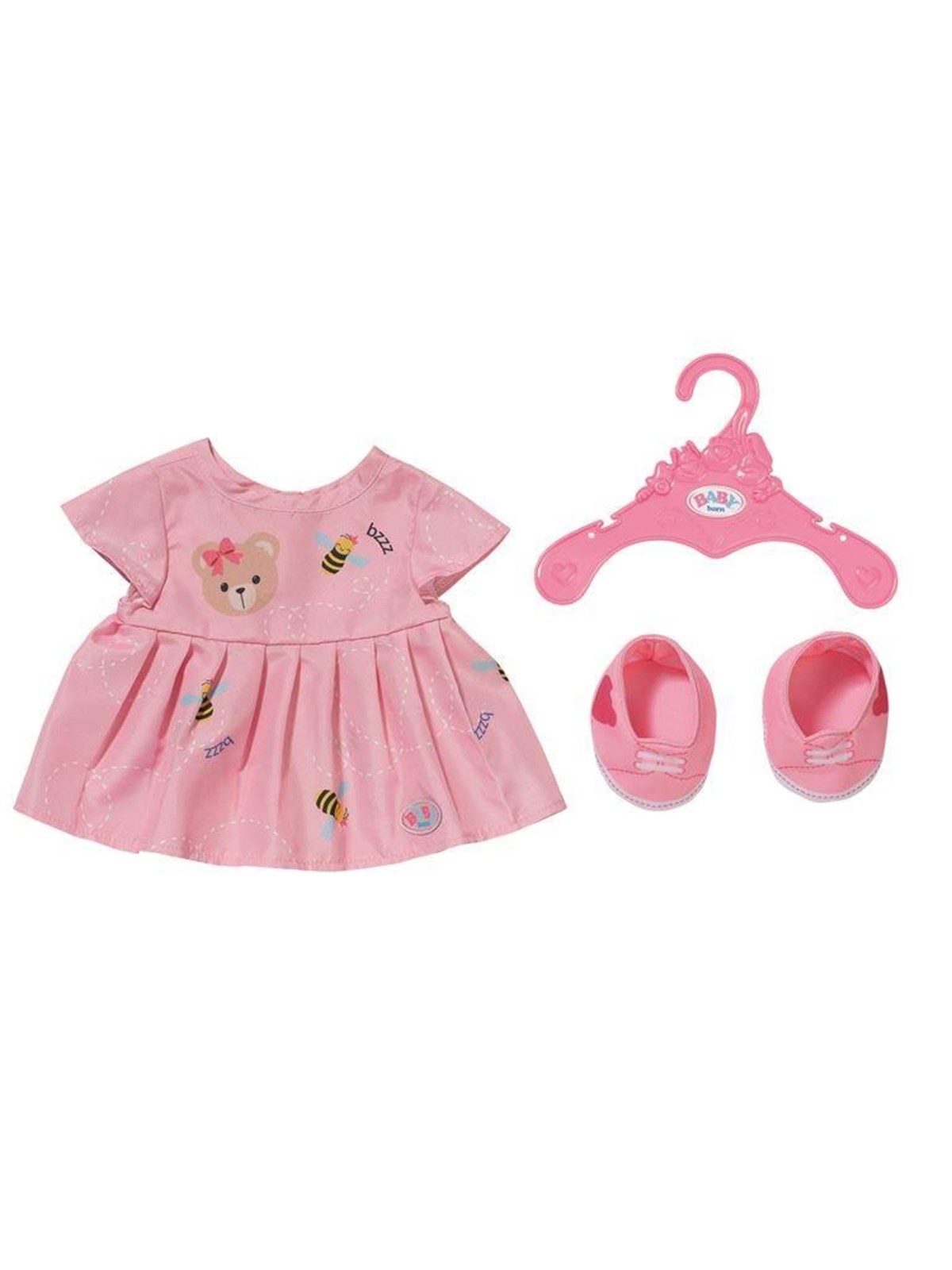 Baby Born Bear Dress Outfit, Dukker Og Dukketilbehoer