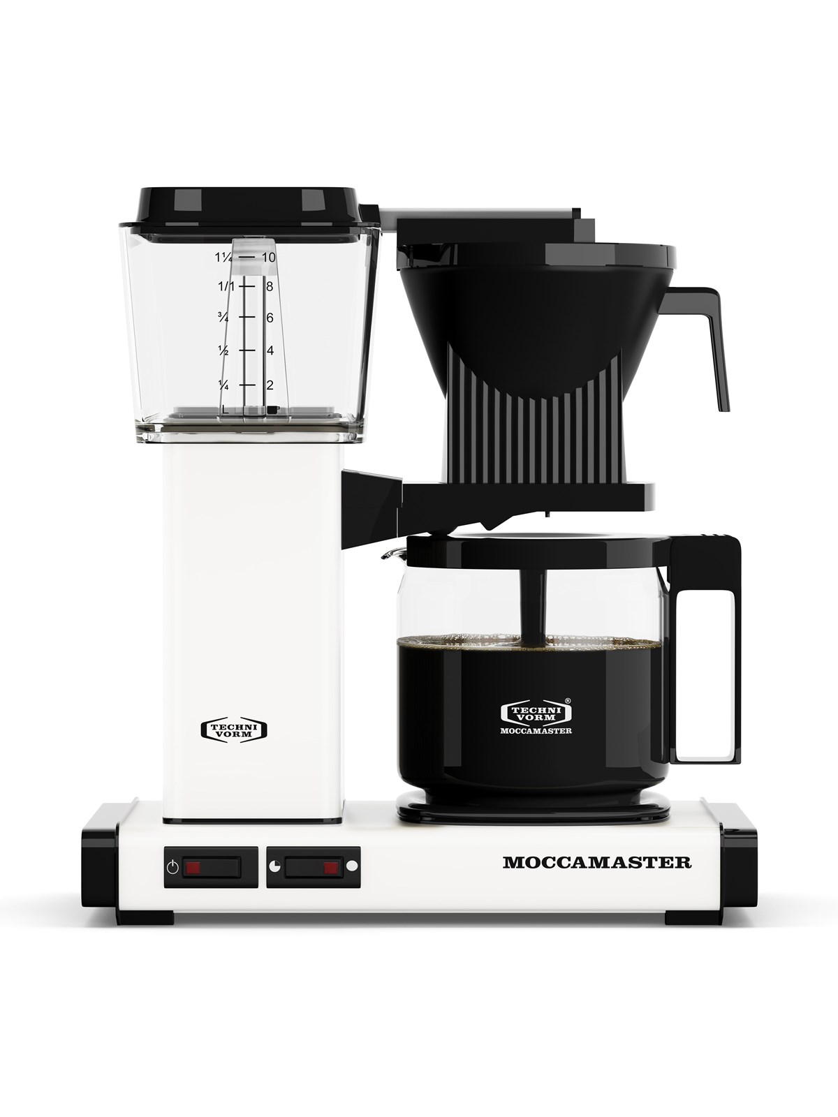 Moccamaster Automatic - White, Kaffemaskine