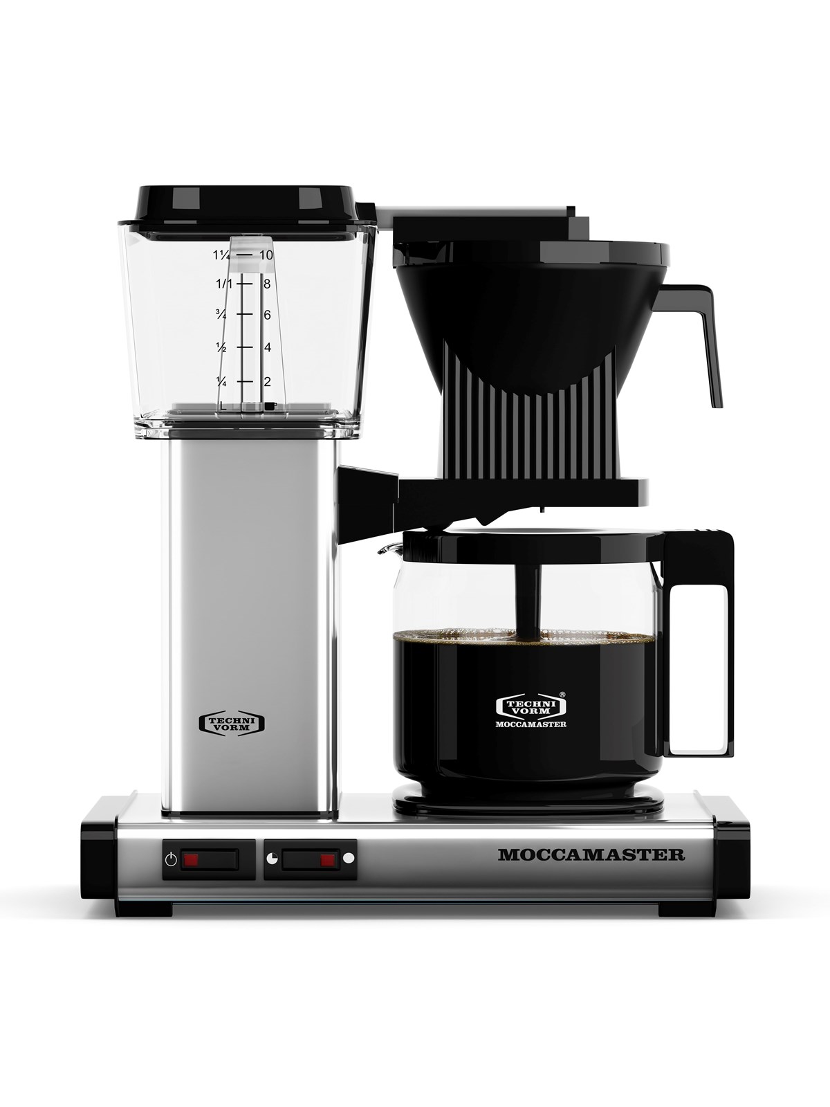 Moccamaster Automatic - Polished Silver, Kaffemaskine