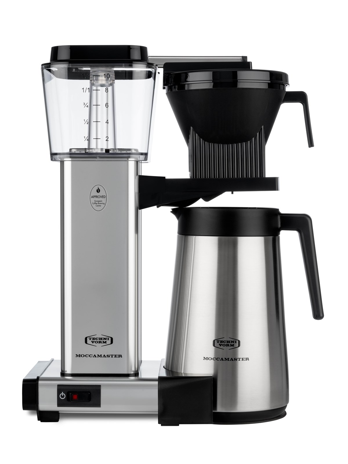 Moccamaster Automatic Thermo - Polished Silver, Kaffemaskine