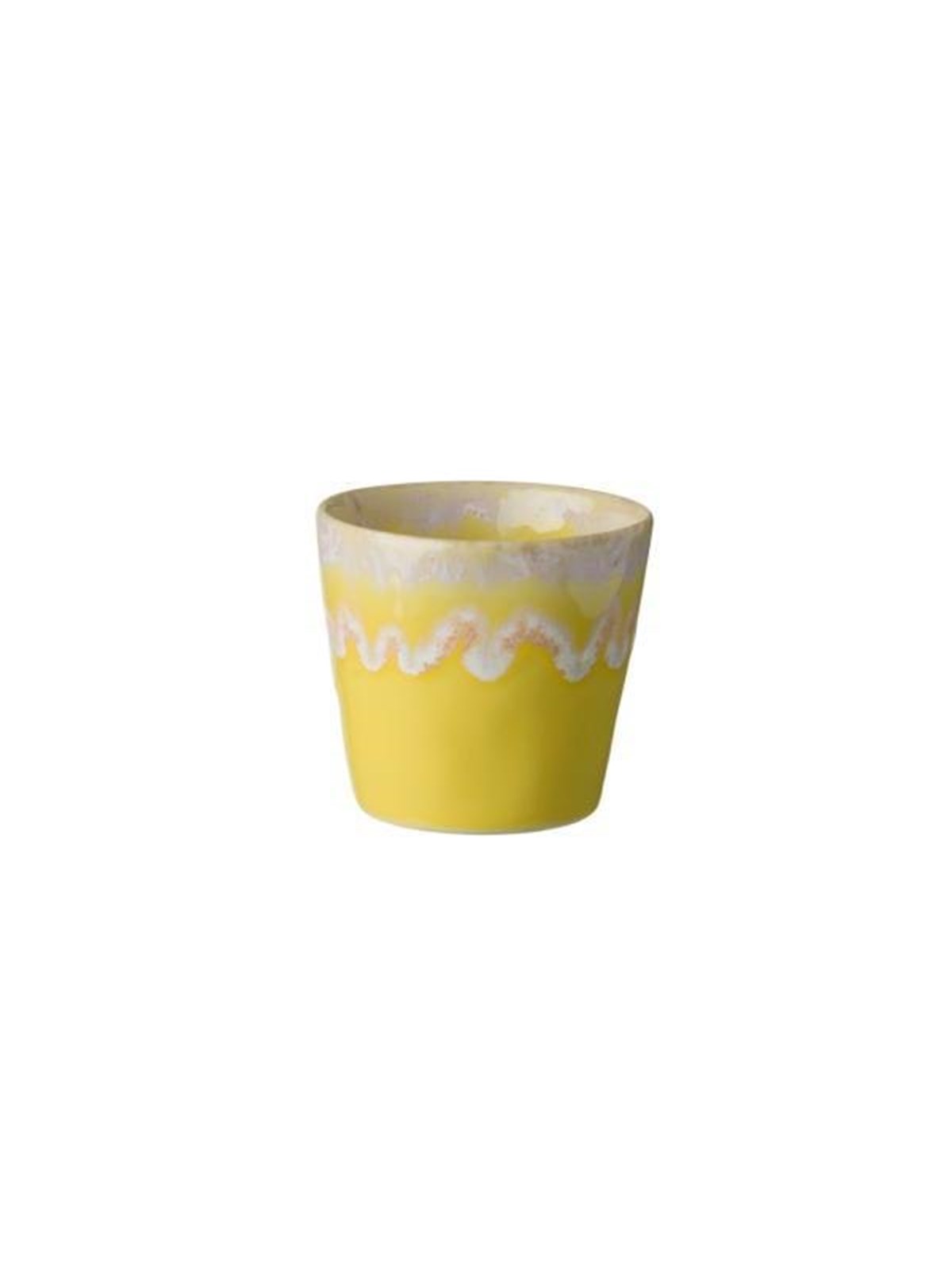 Costa Nova Cup Gres 21 cl 8 x 7.5 cm Yellow Ceramic, Køkkentilbehør