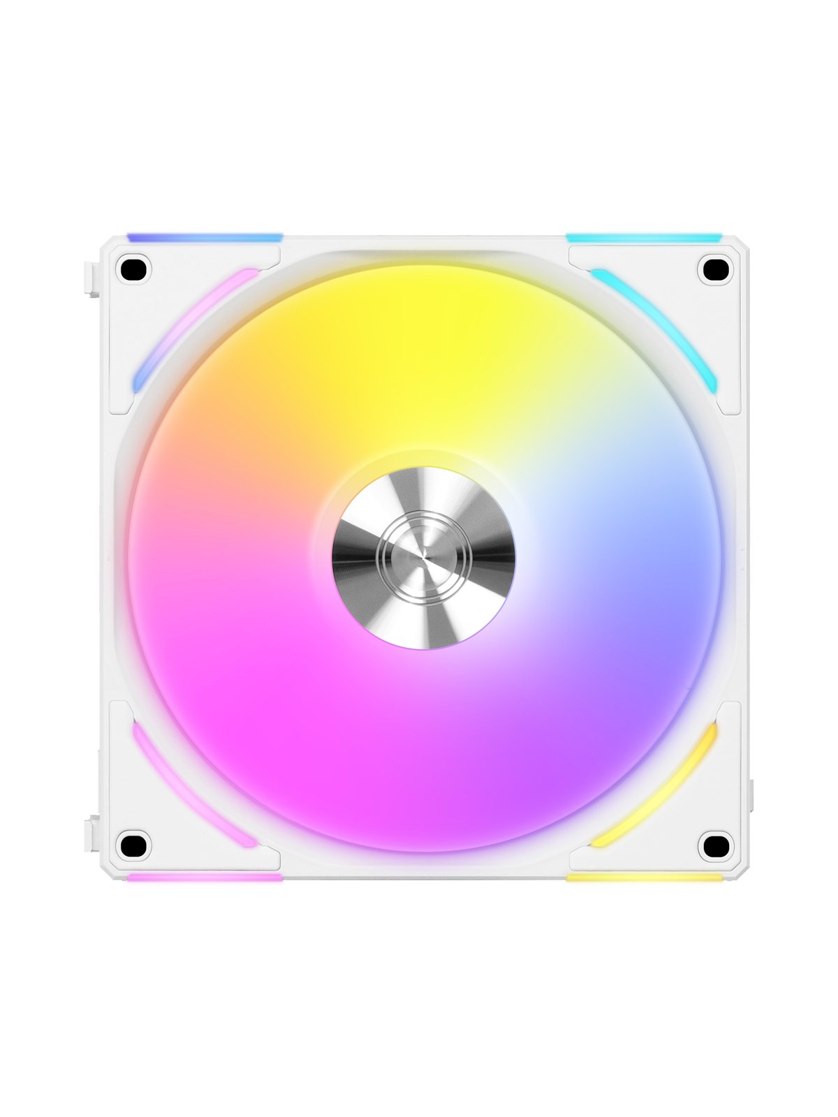 Lian Li UNI FAN AL140 V2 - Kabinet køler - 140mm - Hvid med RGB - 27 dBA