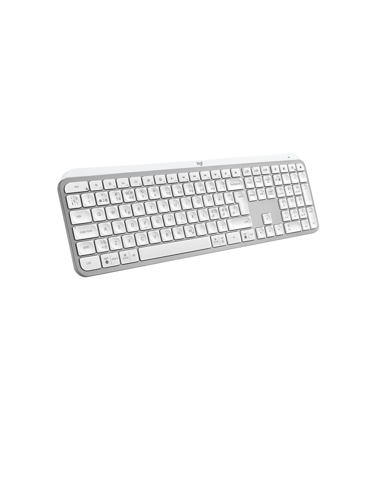 Logitech MX Keys S Pale Grey - ND, Tastatur