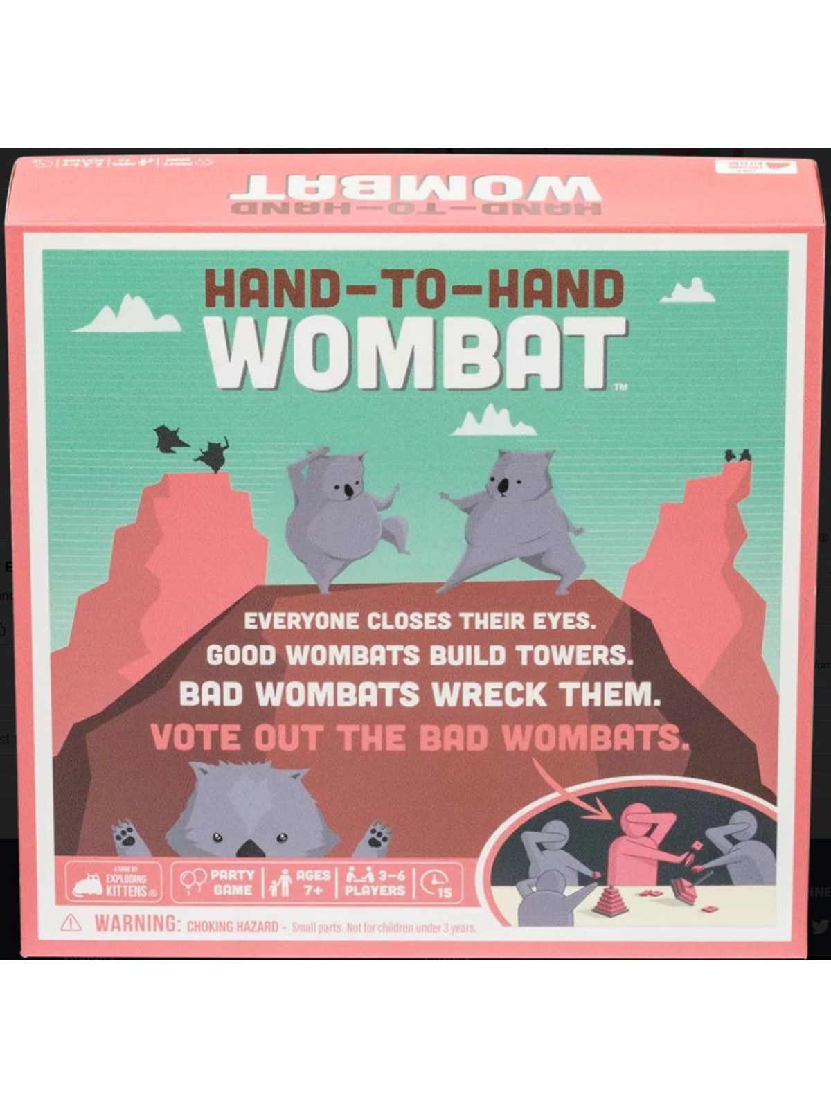 Exploding Kittens Hand to Hand Wombat NORDIC