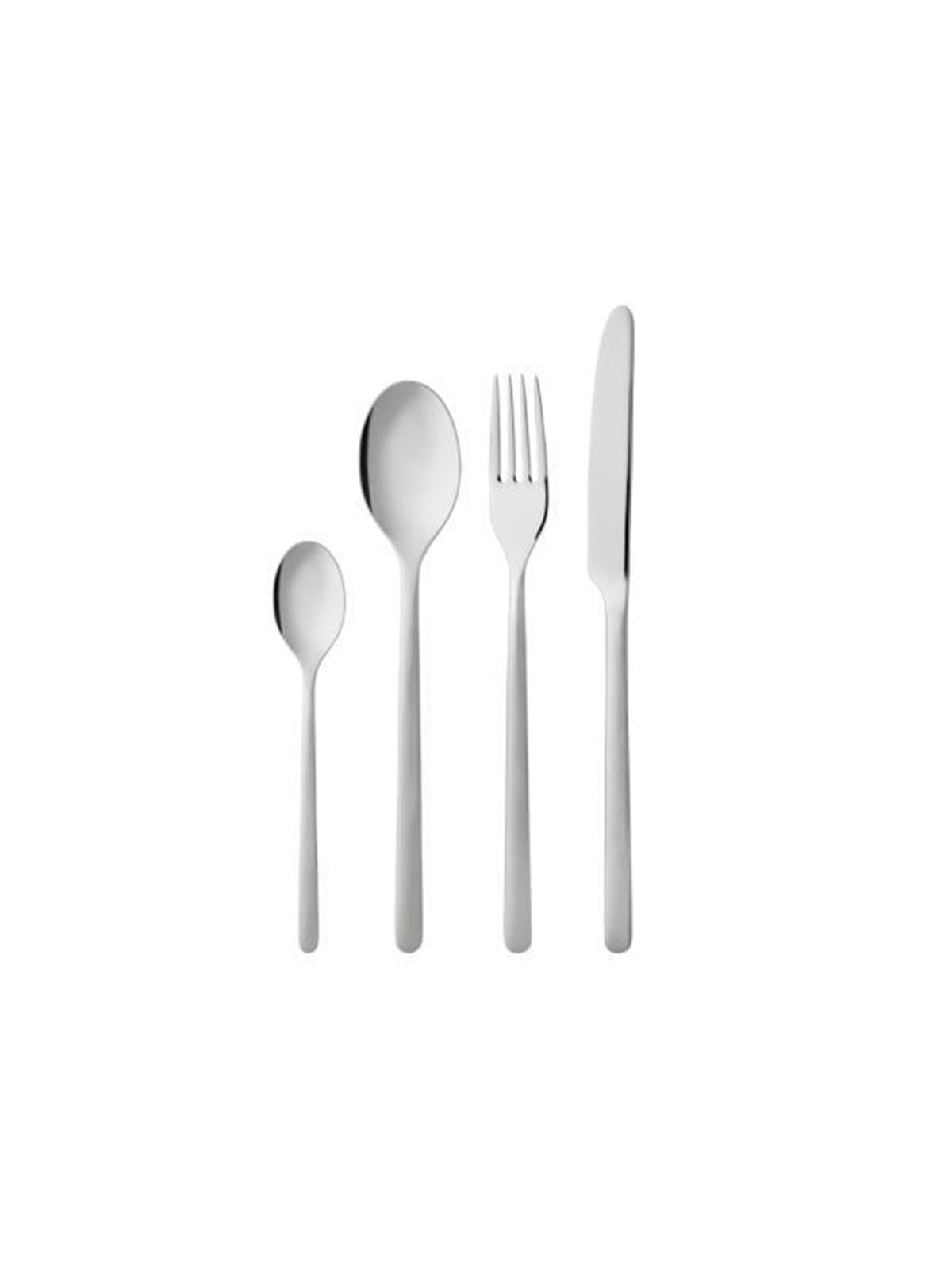 Gense Cutlery set Still 16 pieces Matte/Glossy steel, Køkkenredskab