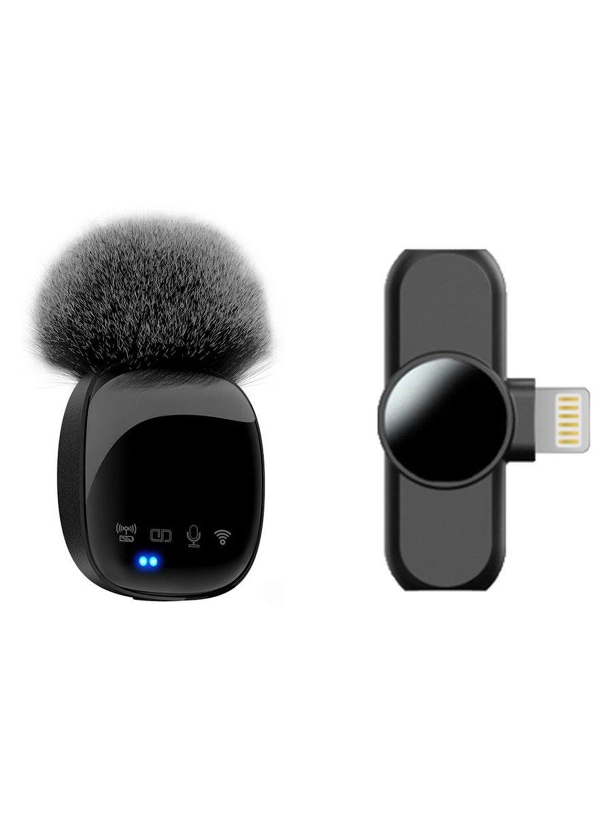 Lippa Wireless Wind Protected Microphone With Lightning Connector, Mobil Tilbehør