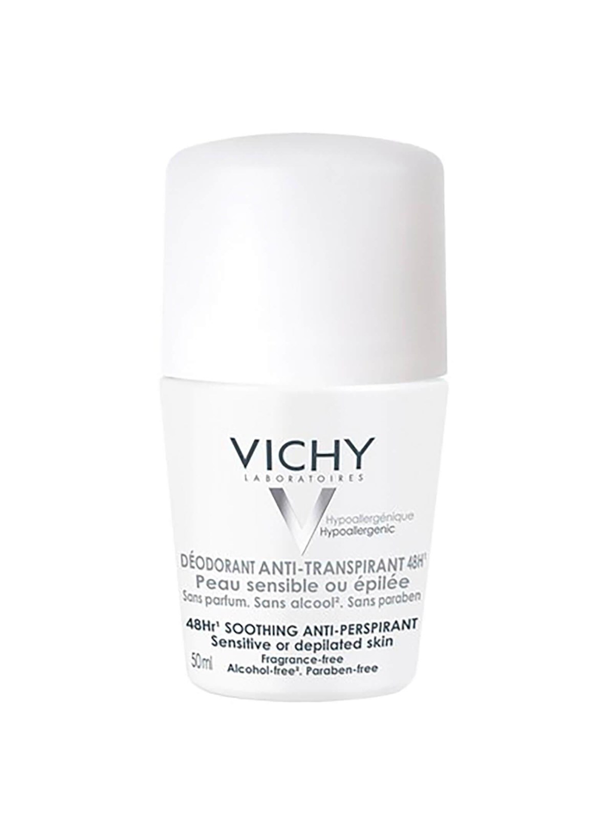Vichy Antiperspirant Sensitive Deo Roll-On 48Hrs, Parfume