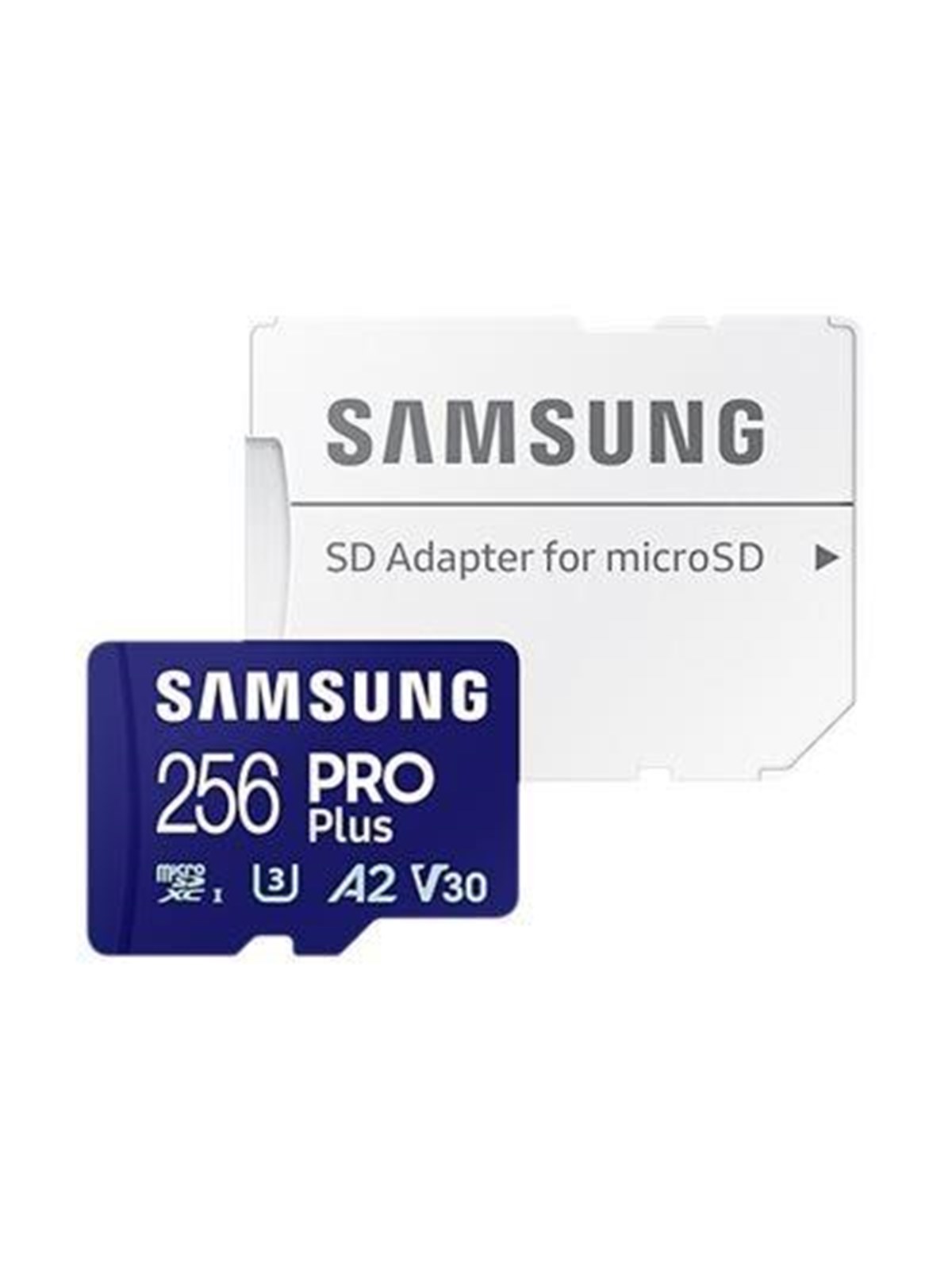 Samsung PRO Plus microSD/SD - 180MB/s - 256GB, Hukommelseskort