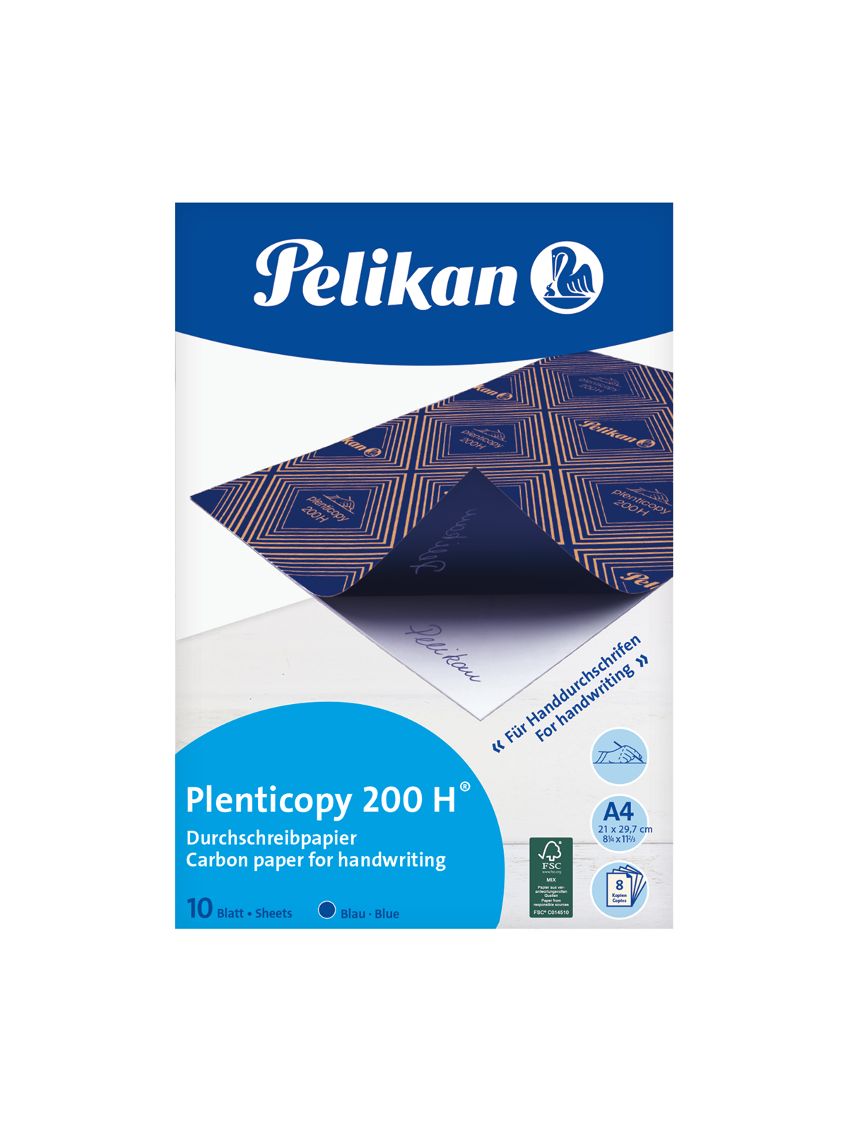 Pelikan gennemslagspapir, blå, Fotopapir