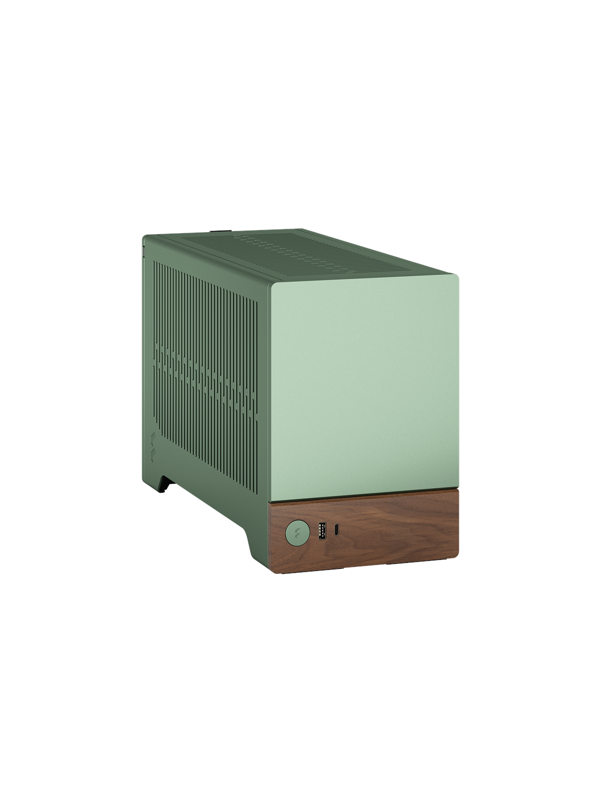 Fractal Design Terra - Jade - Kabinet - Ultra small form factor - Brun, Kabinet