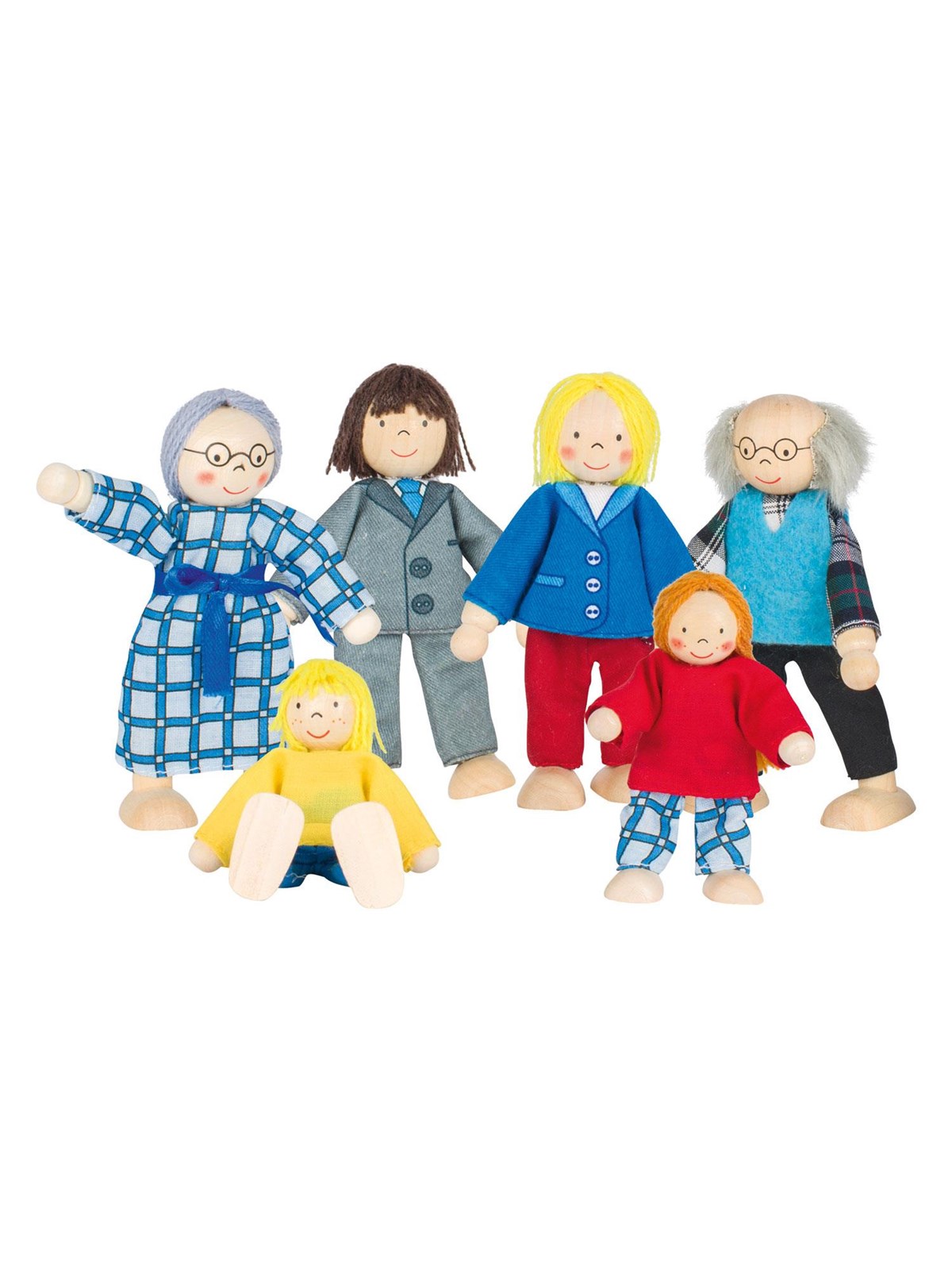 Goki Dollhouse City-Family, Trælegetøj