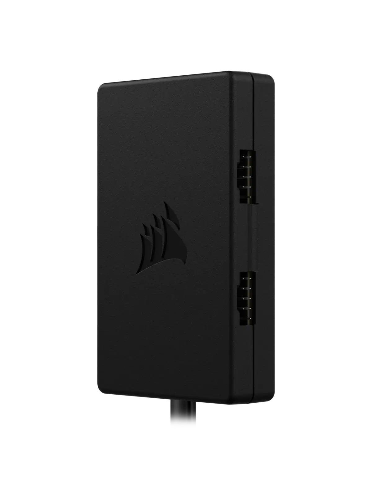 Corsair Internal 4-Port USB 2.0 Hub USB hub - USB 2.0 - 4 ports - Sort, Usb Hub