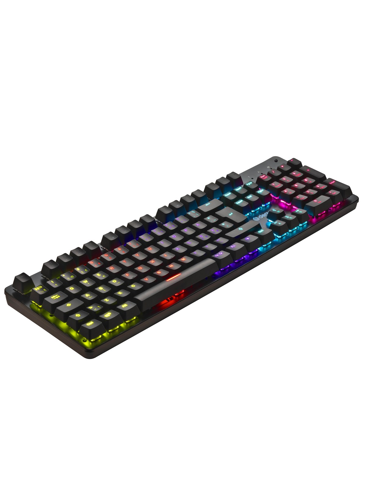 DENVER GKK-330 Mechanical - Gaming Tastatur - Nordisk - Sort, Tastatur