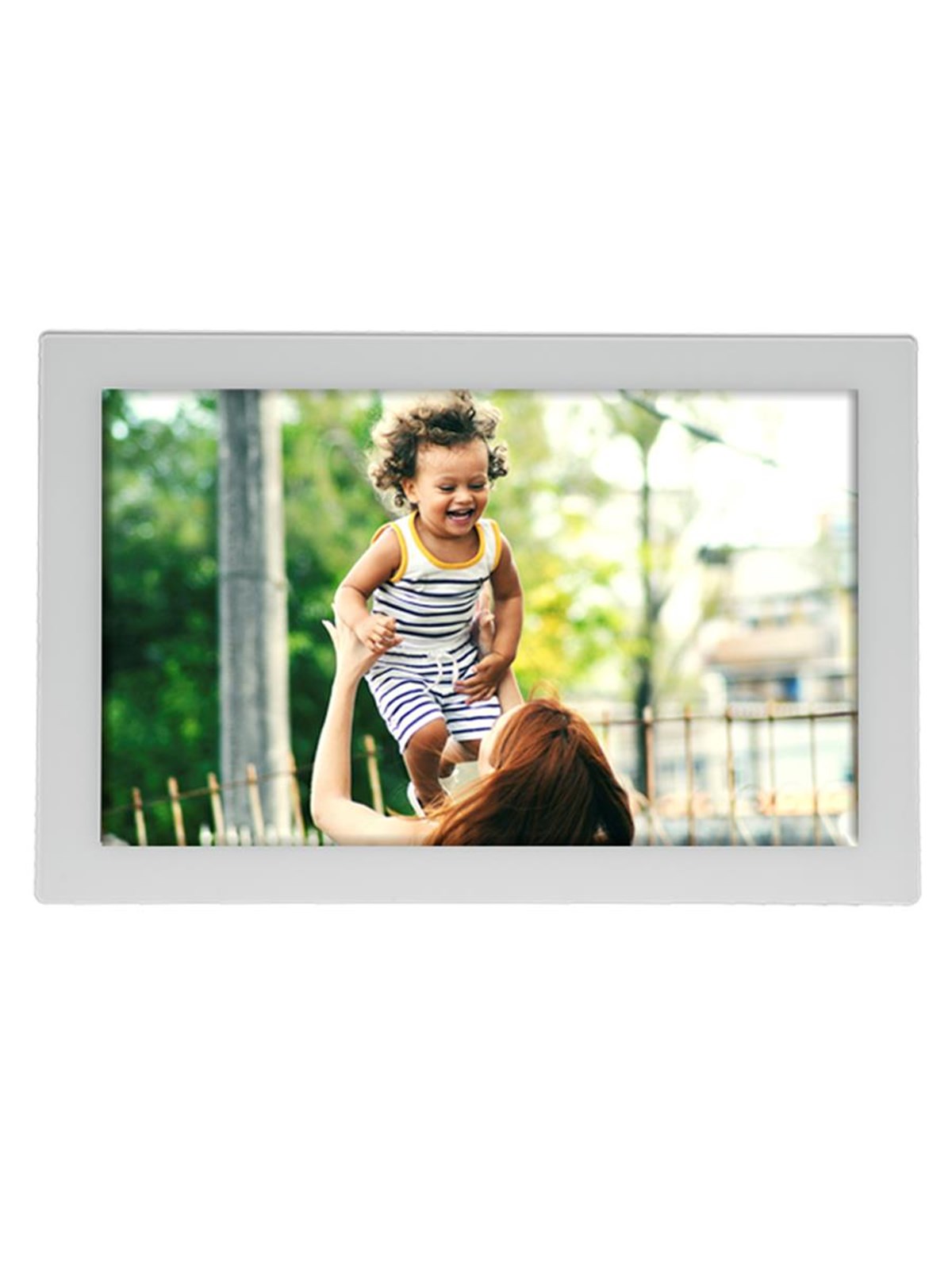 DENVER FRAMEO PFF-1037W - White, Digital Fotoramme