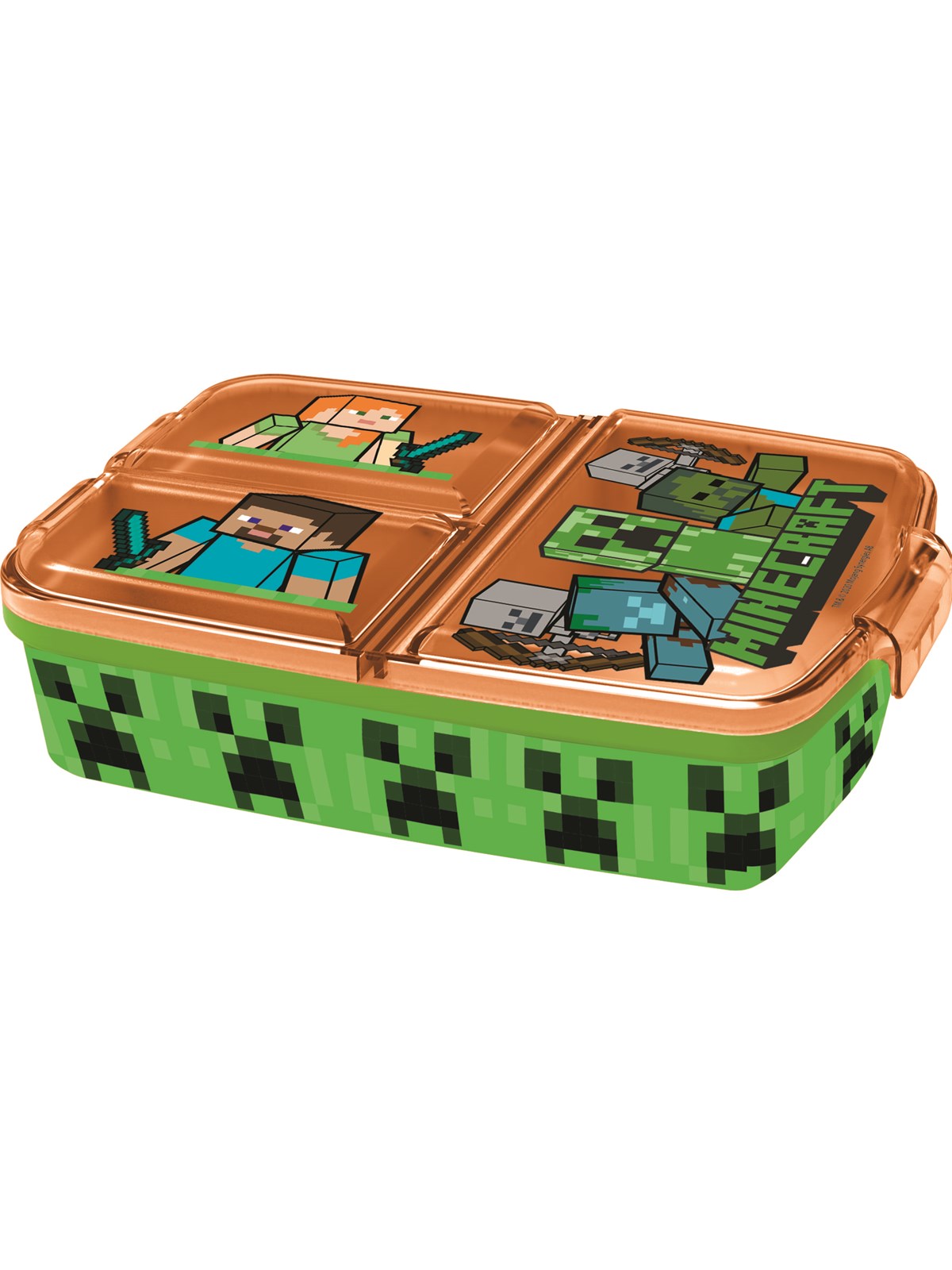 Euromic Minecraft multirums madkasse 18 x 13 cm, Skoletilbehoer