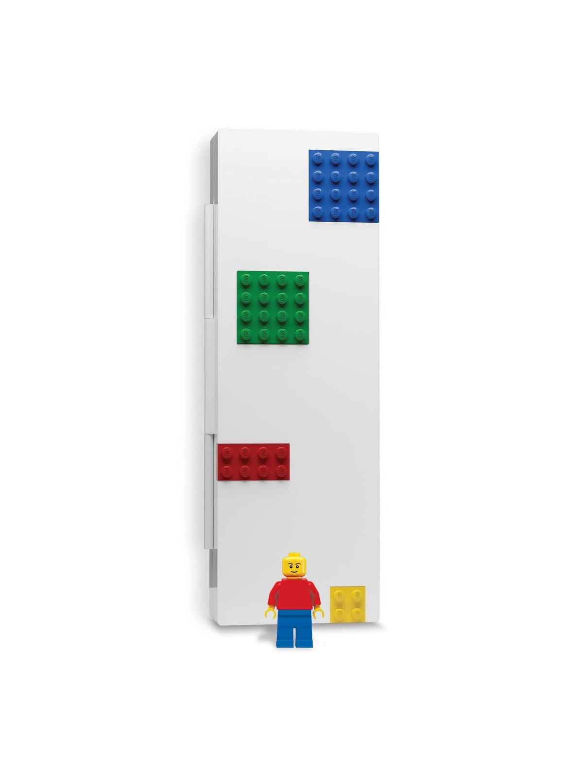 Euromic Lego penalhus, 21.6 x 7.6 x 3.1 cm, minifigur inkl., Skoletilbehoer