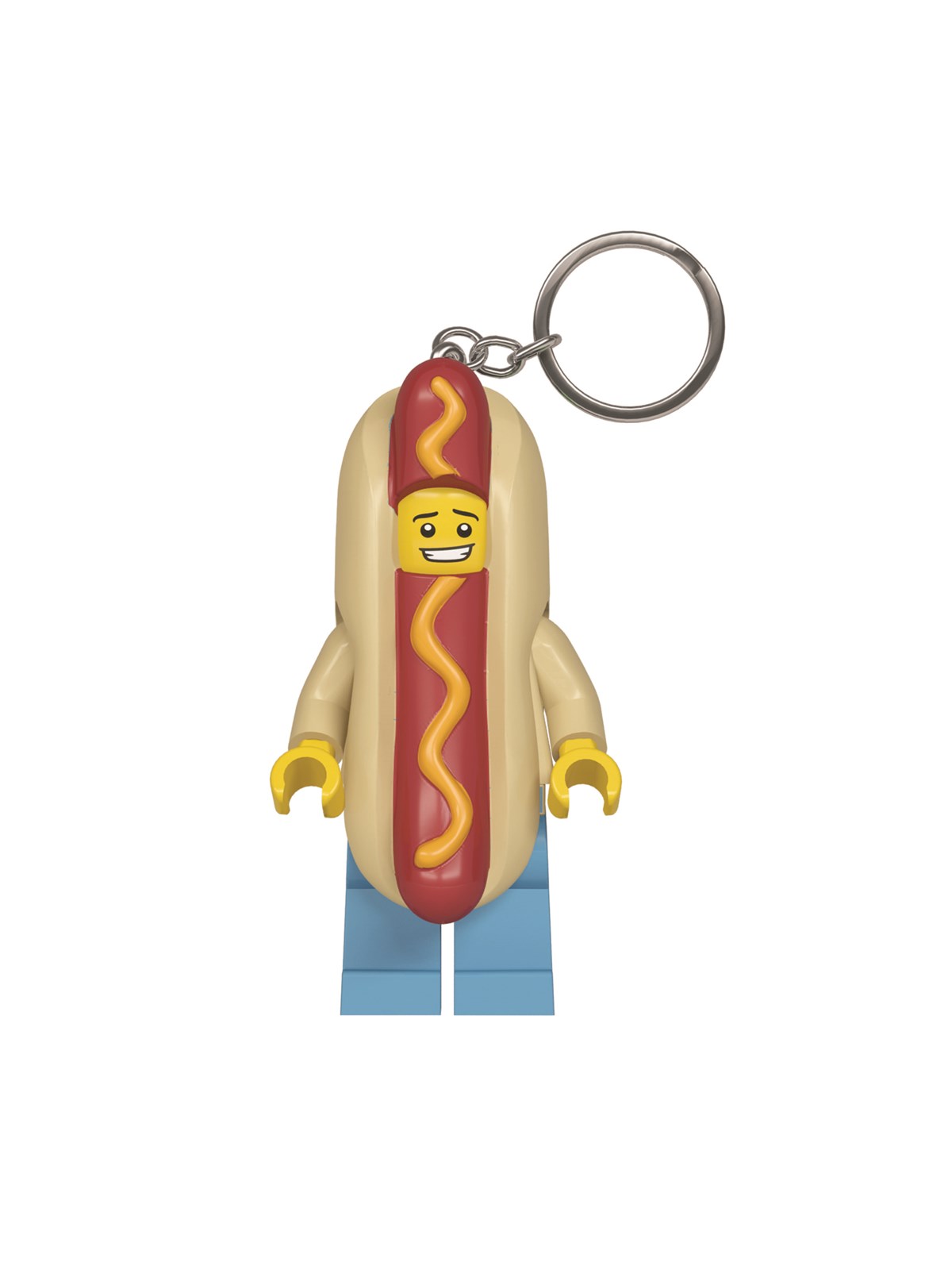 Euromic Lego hot dog man nøglering, Skoletilbehoer