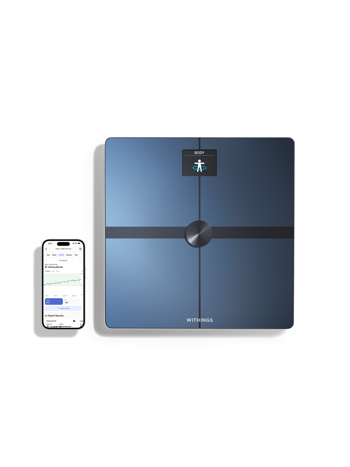 Withings Analysevægt Body Smart - Black