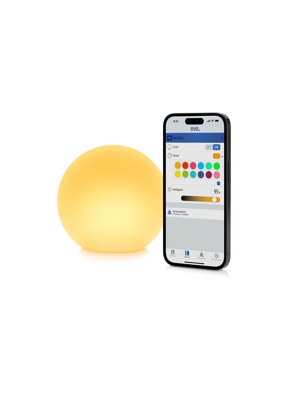 Eve Flare - Portable Outdoor Smart LED Lamp, Smart Home