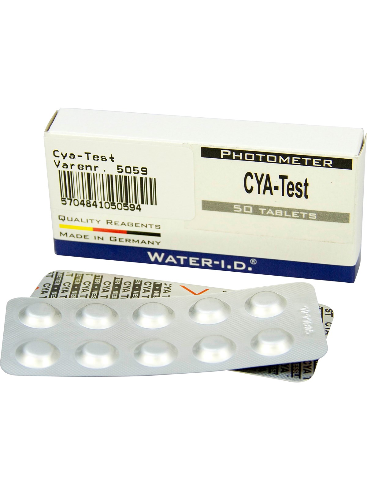 Swim & Fun Pool Lab Refill CYA-Test 50 pcs, Pool