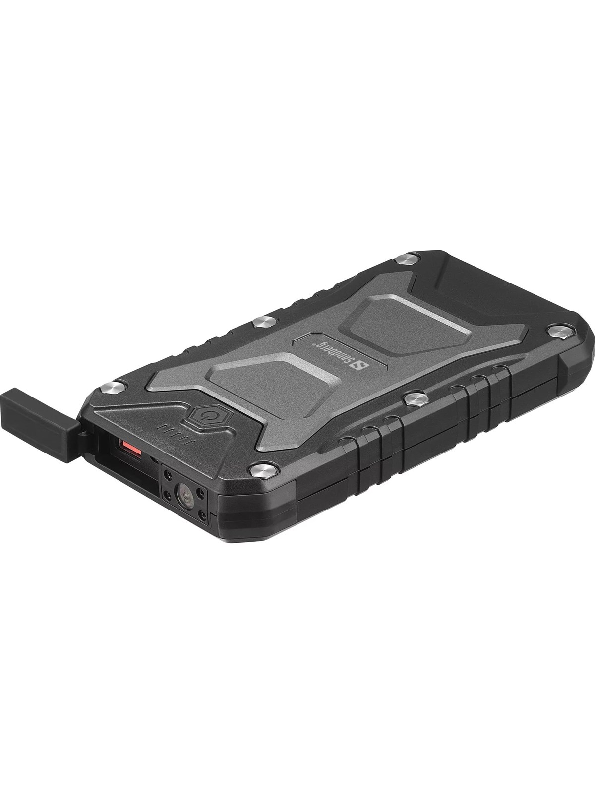 Sandberg Survivor Powerbank 10000 PD20W Powerbank - Sort - 10000 mAh, Powerbank
