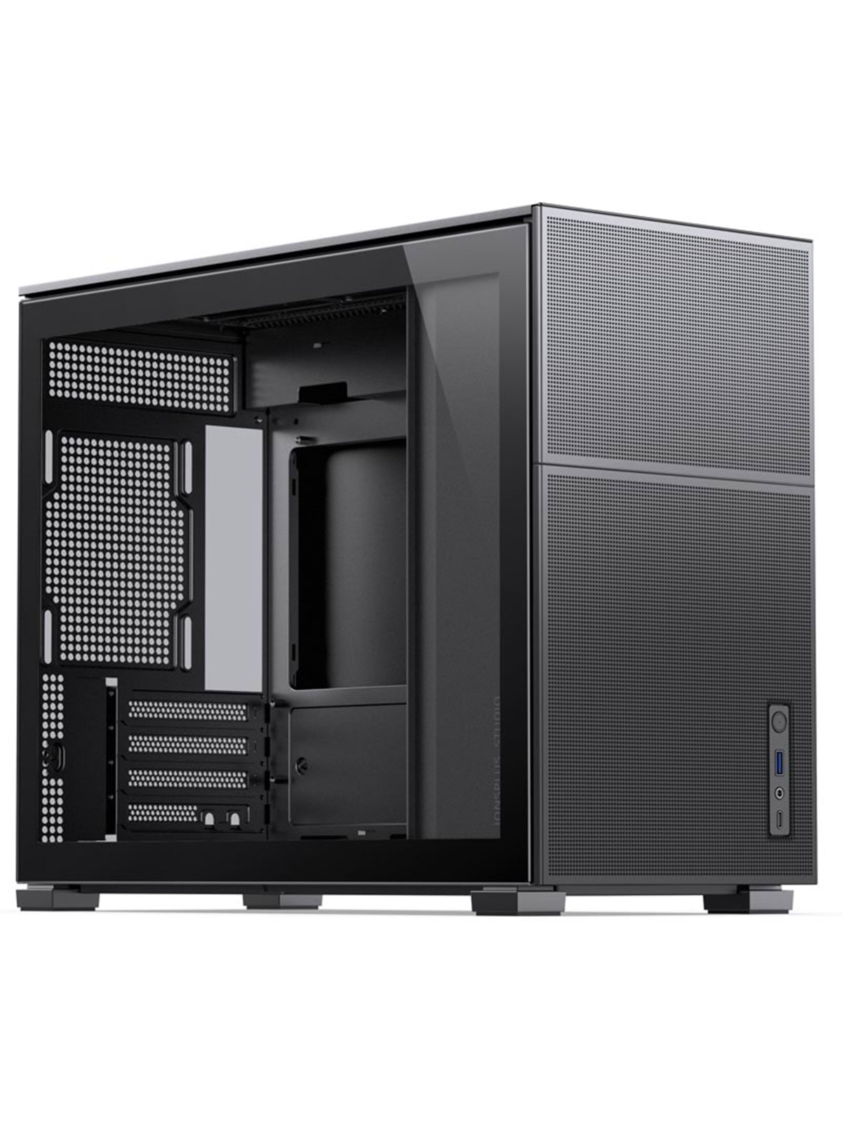 Jonsbo D31 mesh - black - Kabinet - Minitower - Sort, Kabinet
