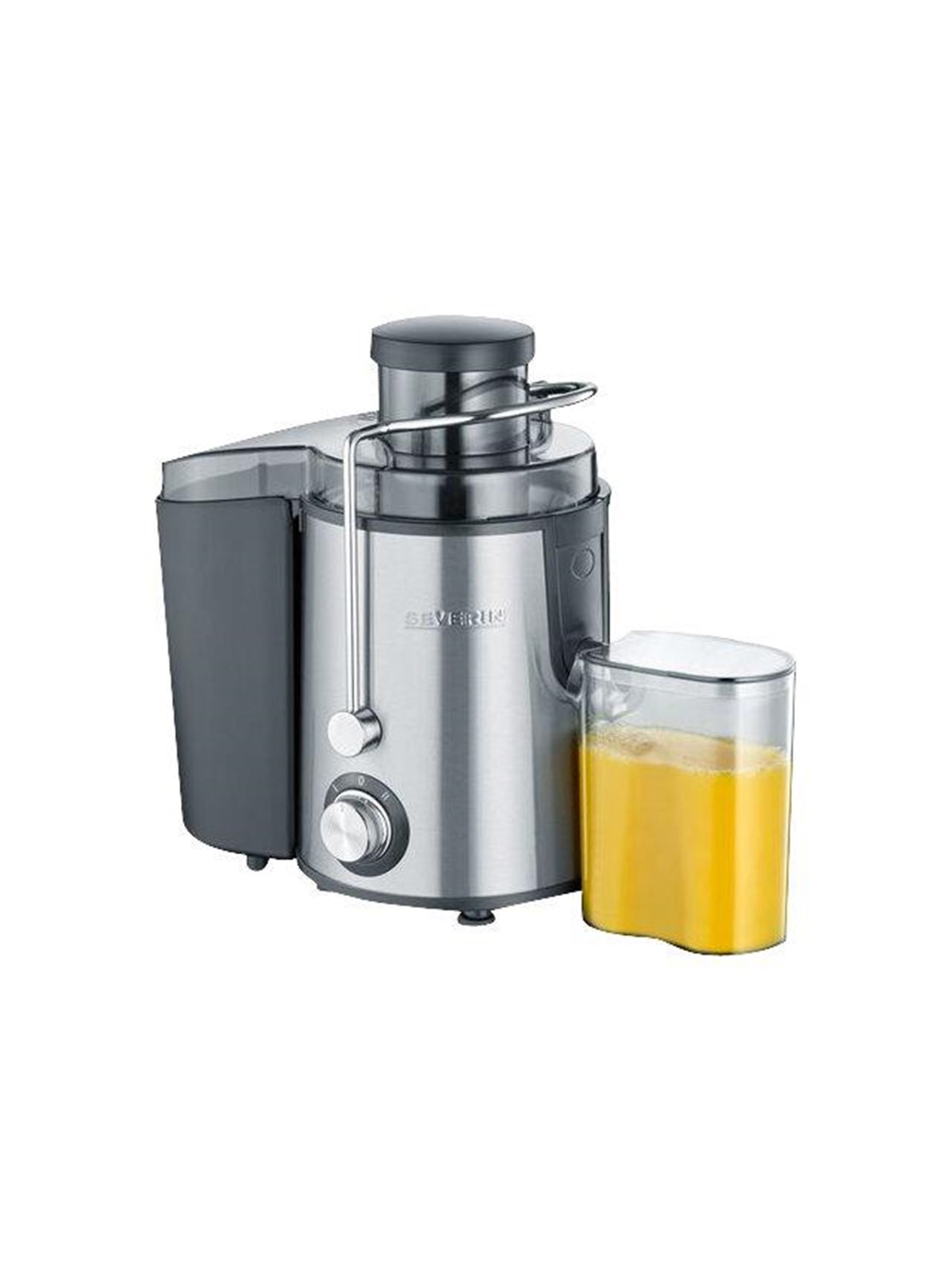 SEVERIN ES 3566 - juice extractor - stainless steel/black, Saftpresser