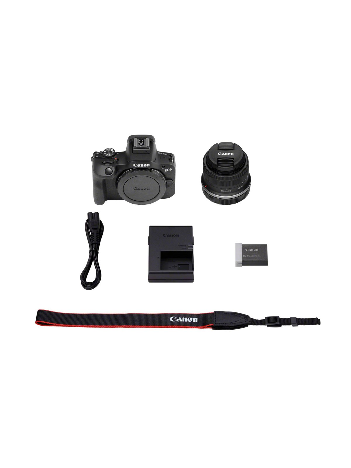 Canon EOS R100 + RF-S 18-45MM IS STM, Kamera