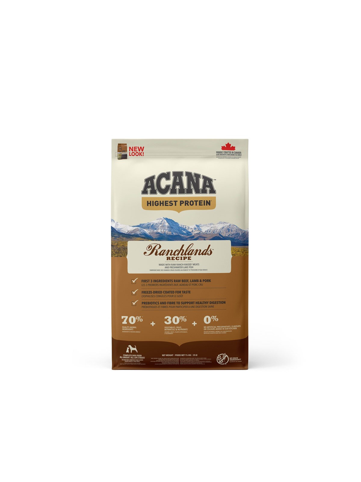 Acana Ranchlands Dry Dog Food 6kg, Hundeudstyr