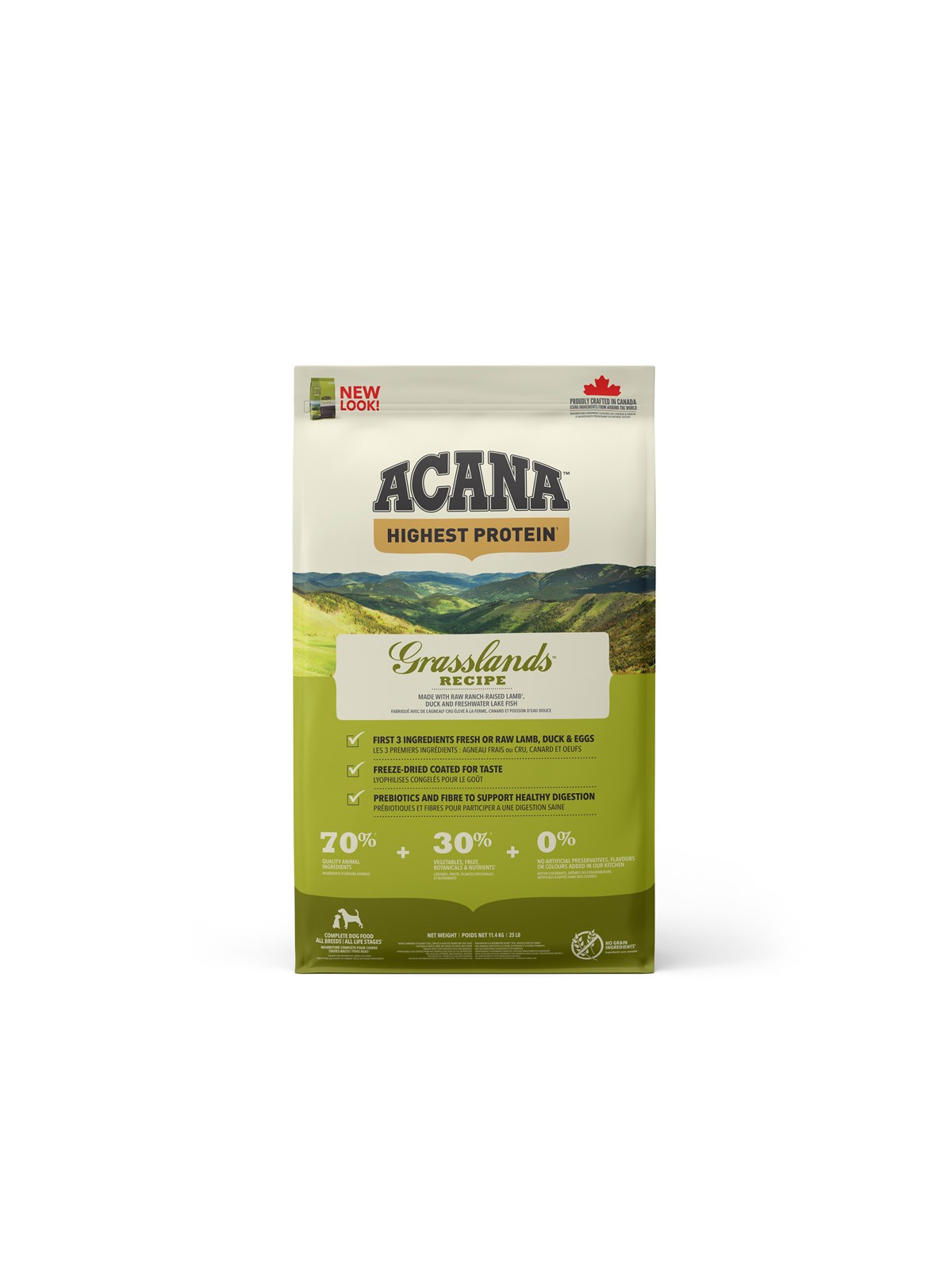 Acana Grasslands Dry Dog Food 6kg, Hundeudstyr