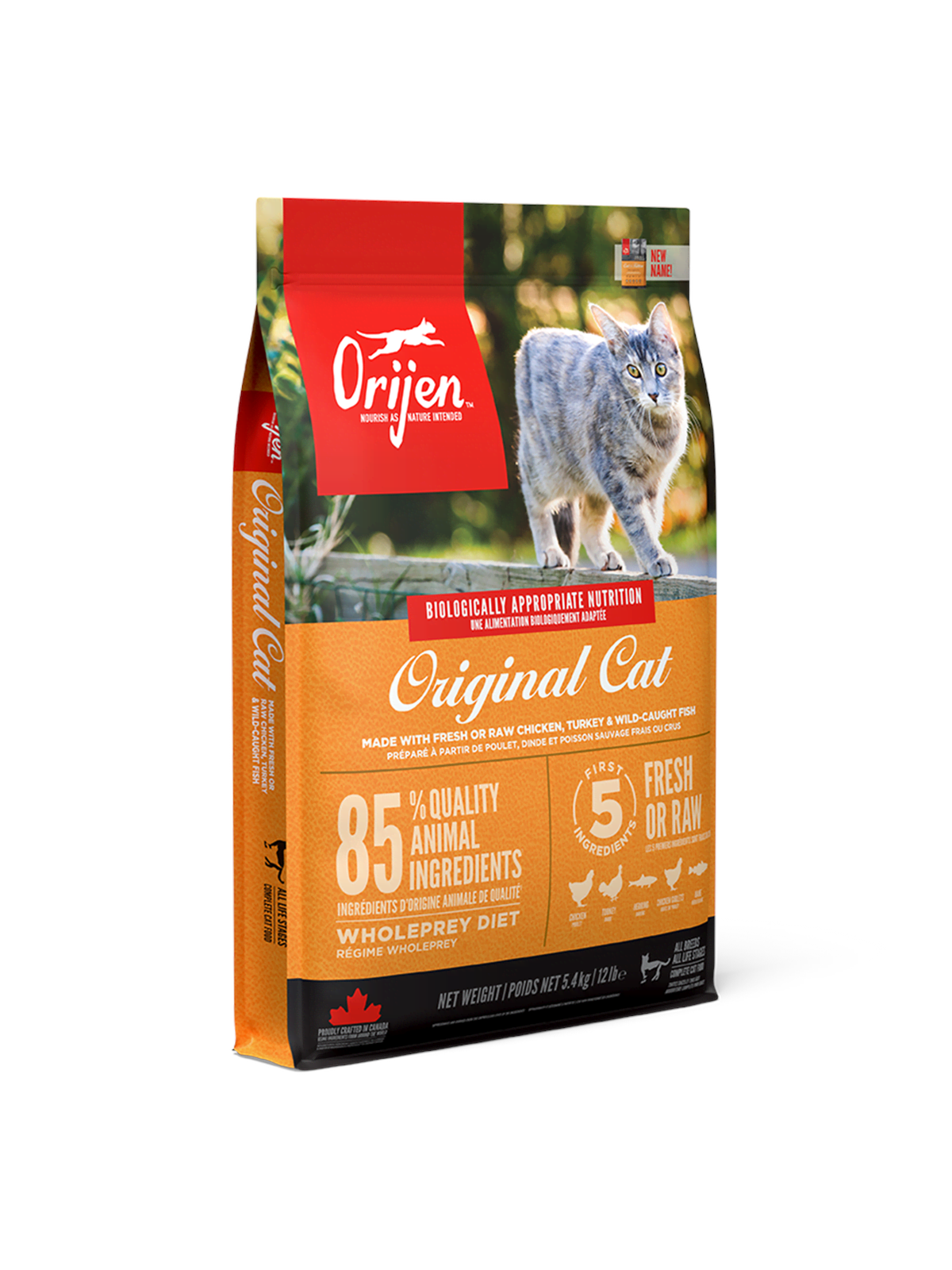 ORIJEN Original Cat Dry Food 5.4kg, Katteudstyr