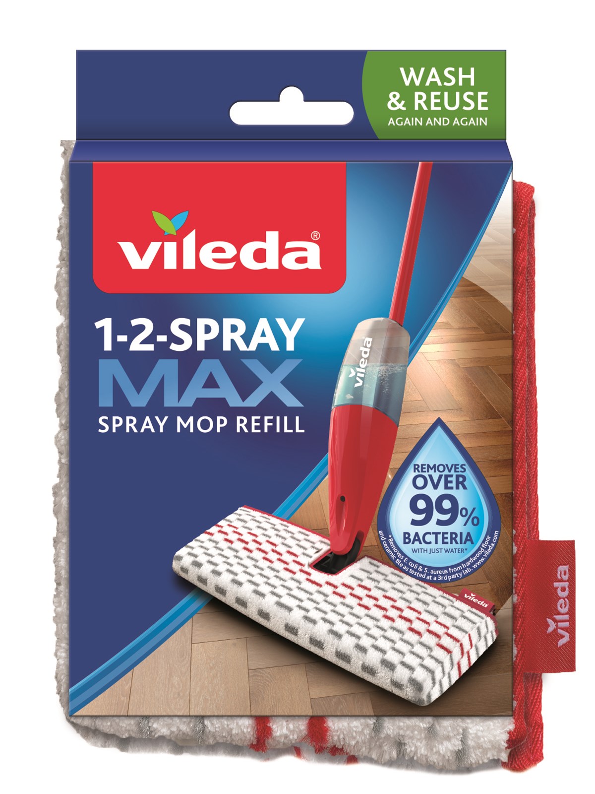 Vileda Mop refill 1-2 Spray Max, Rengøring
