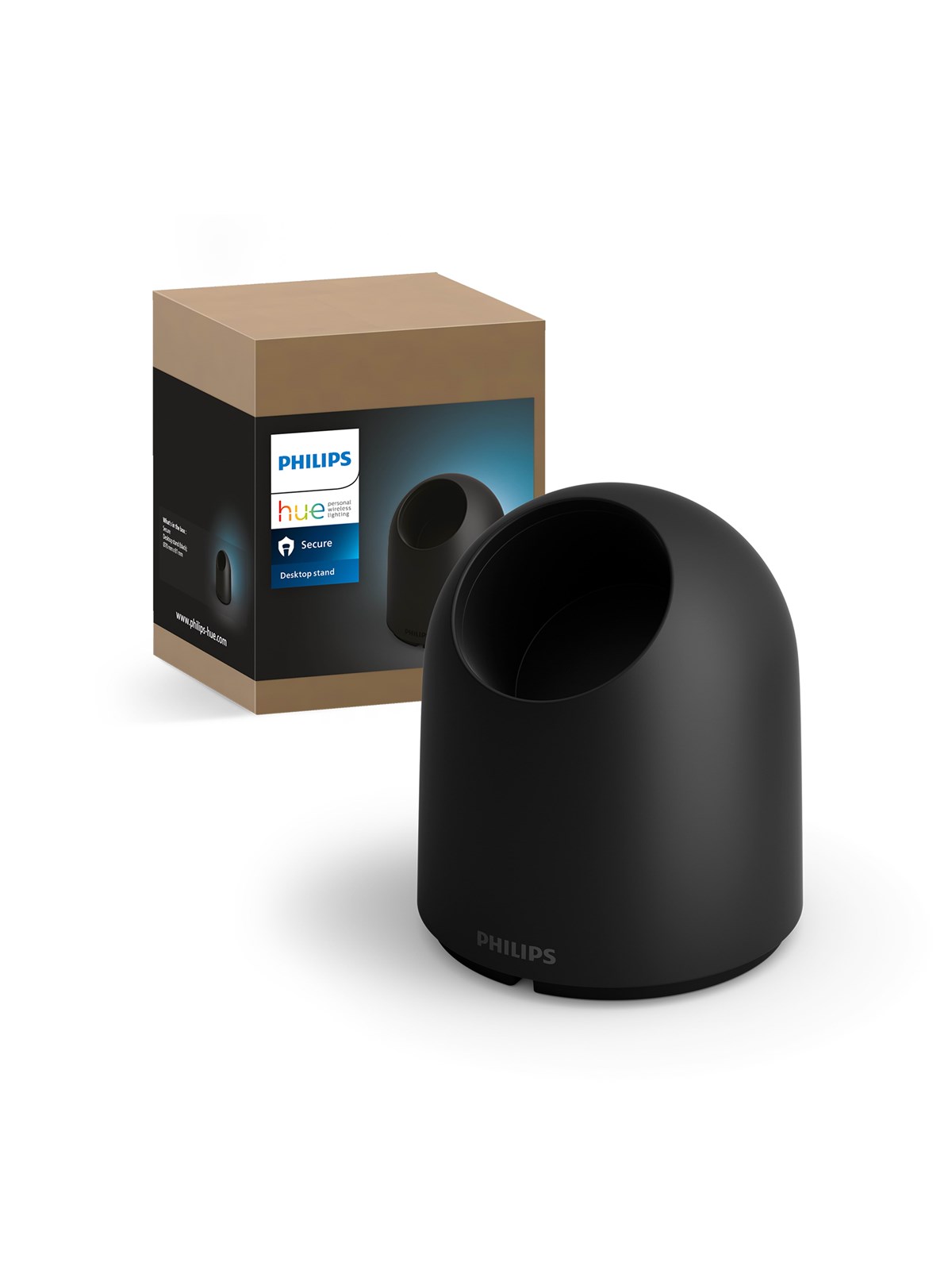 Philips Hue Desktop Stand Accessory Black, Smart Home