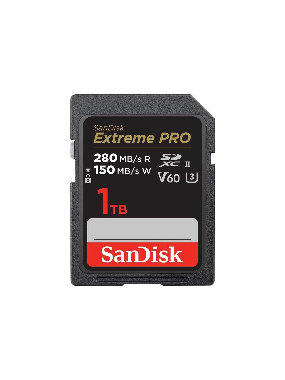 SANDISK Extreme Pro - SD - 280MB/s - 1TB, Hukommelseskort