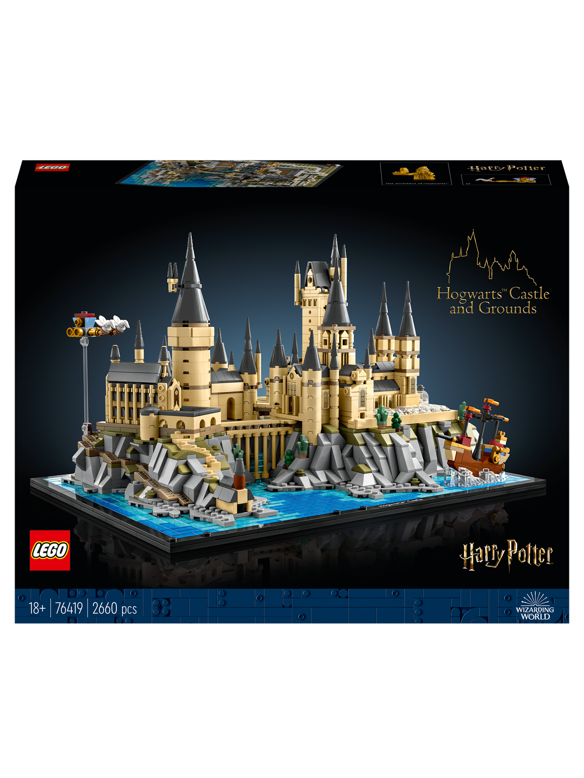 LEGO Harry Potter 76419 Hogwarts -slottet og omgivelser