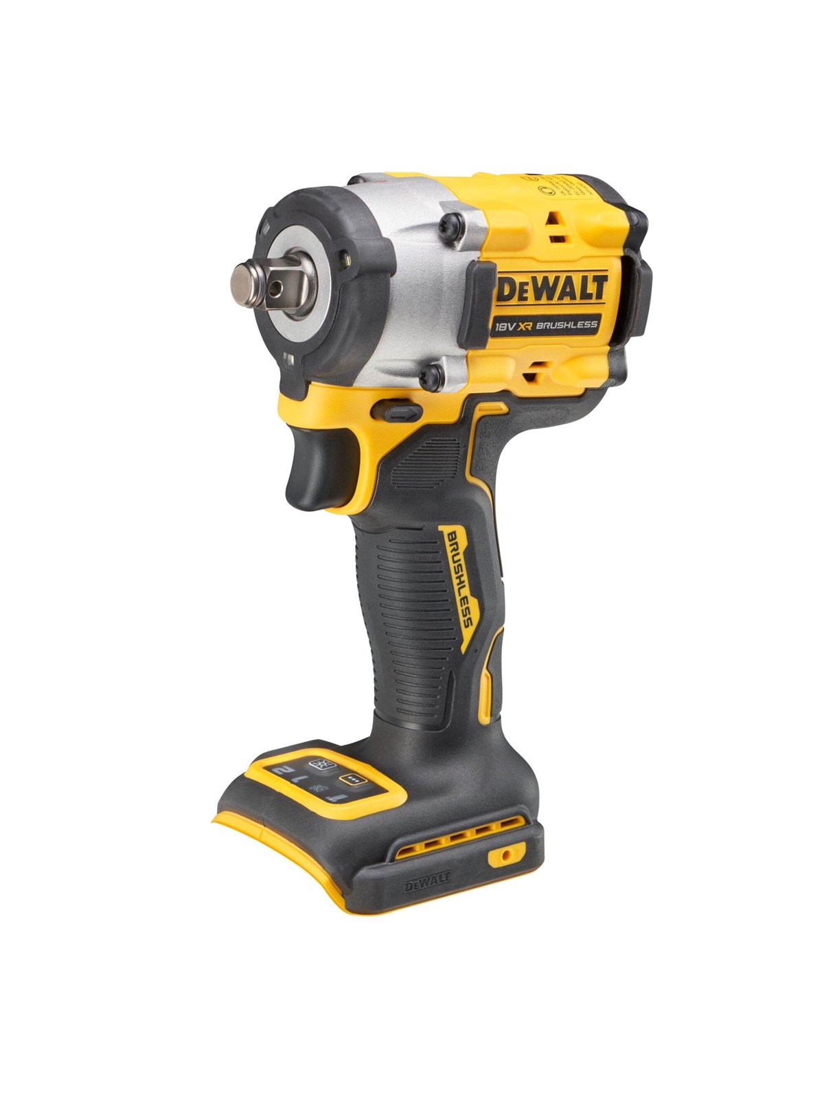 Dewalt 18V XR kulløs 1/2" klemring, kompakt slagnøgle - uden tilbehør, Værktøj