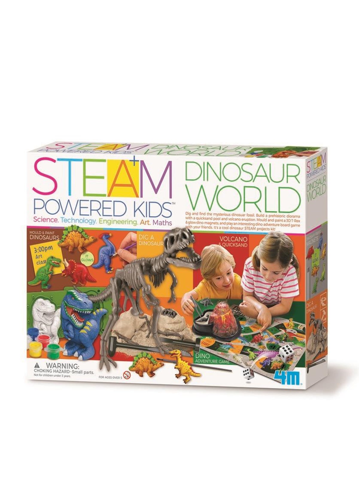 4M STEAM POWERED KIDS / Dinosaur World