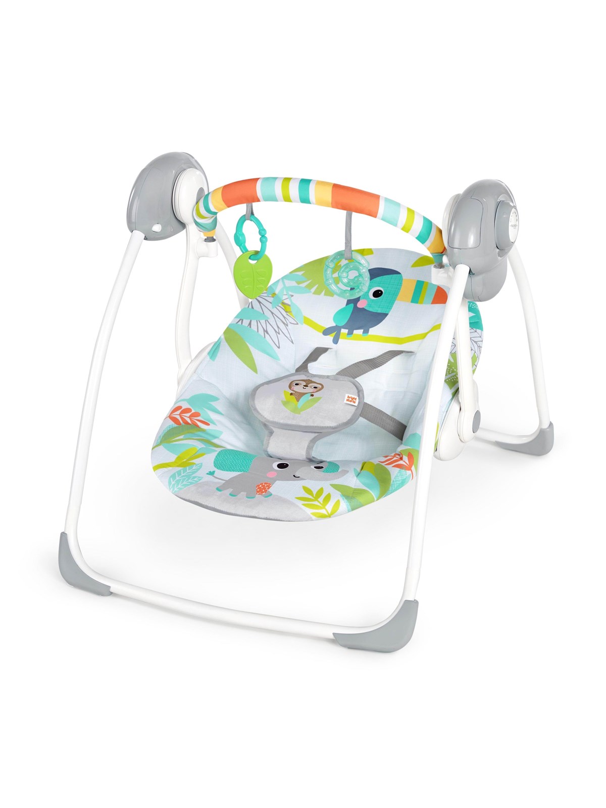 Bright Starts Rainforest Vibes Portable Swing, Babyudstyr