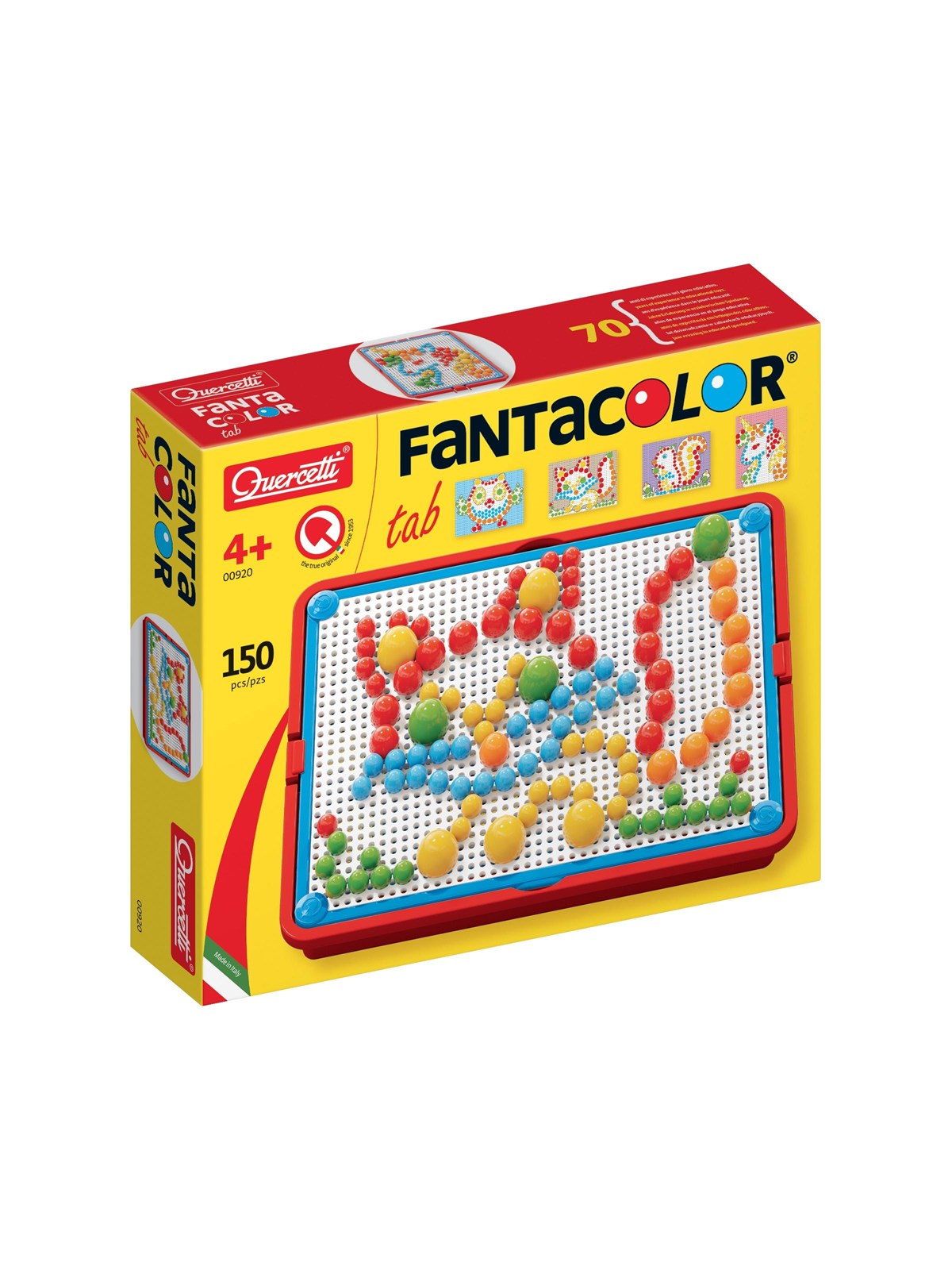 Quercetti FantaColor Tab (150 pcs), Babylegetøj