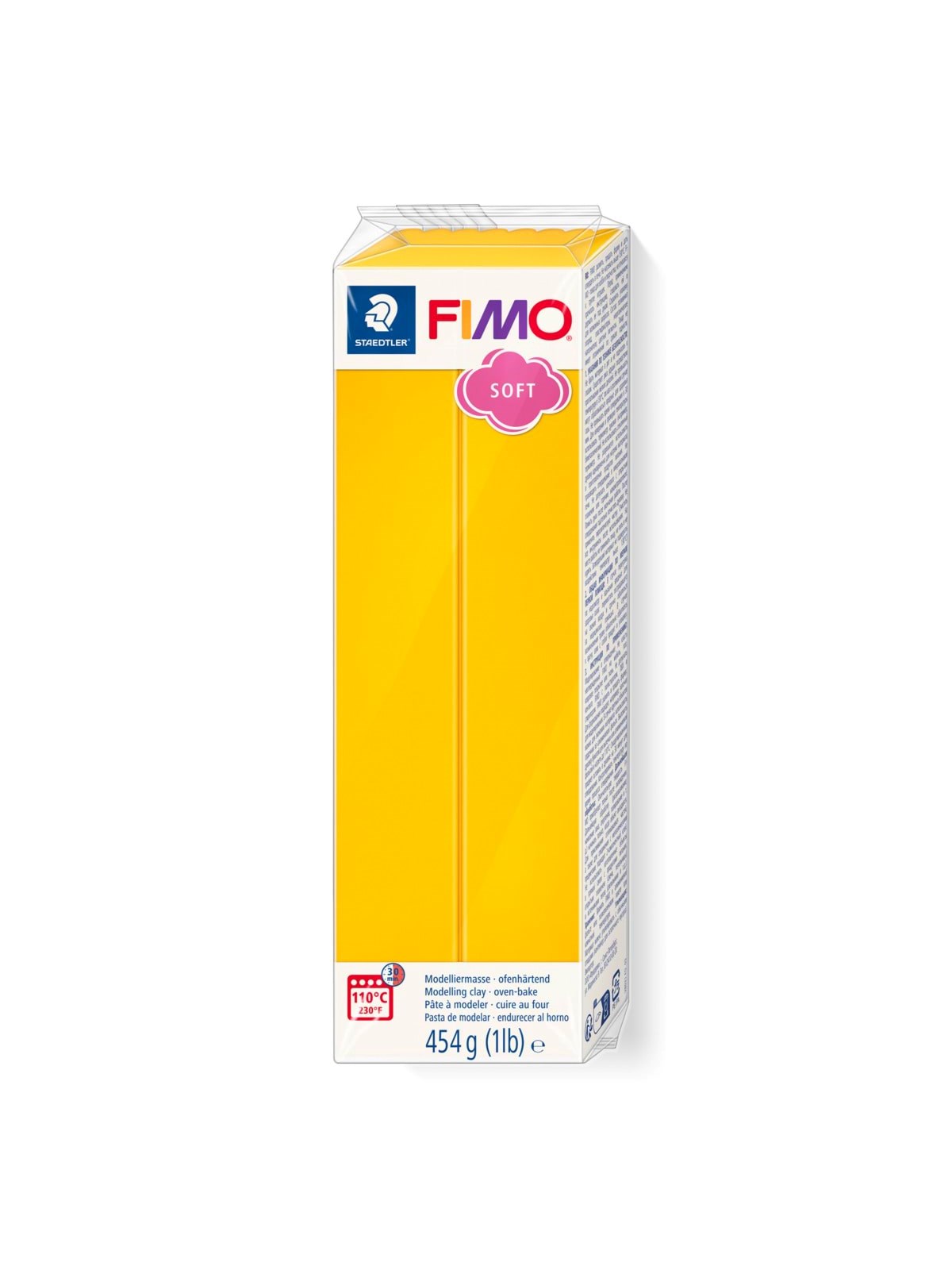 Stædtler FIMO soft modeller 454g Gul, Hobby Artikler